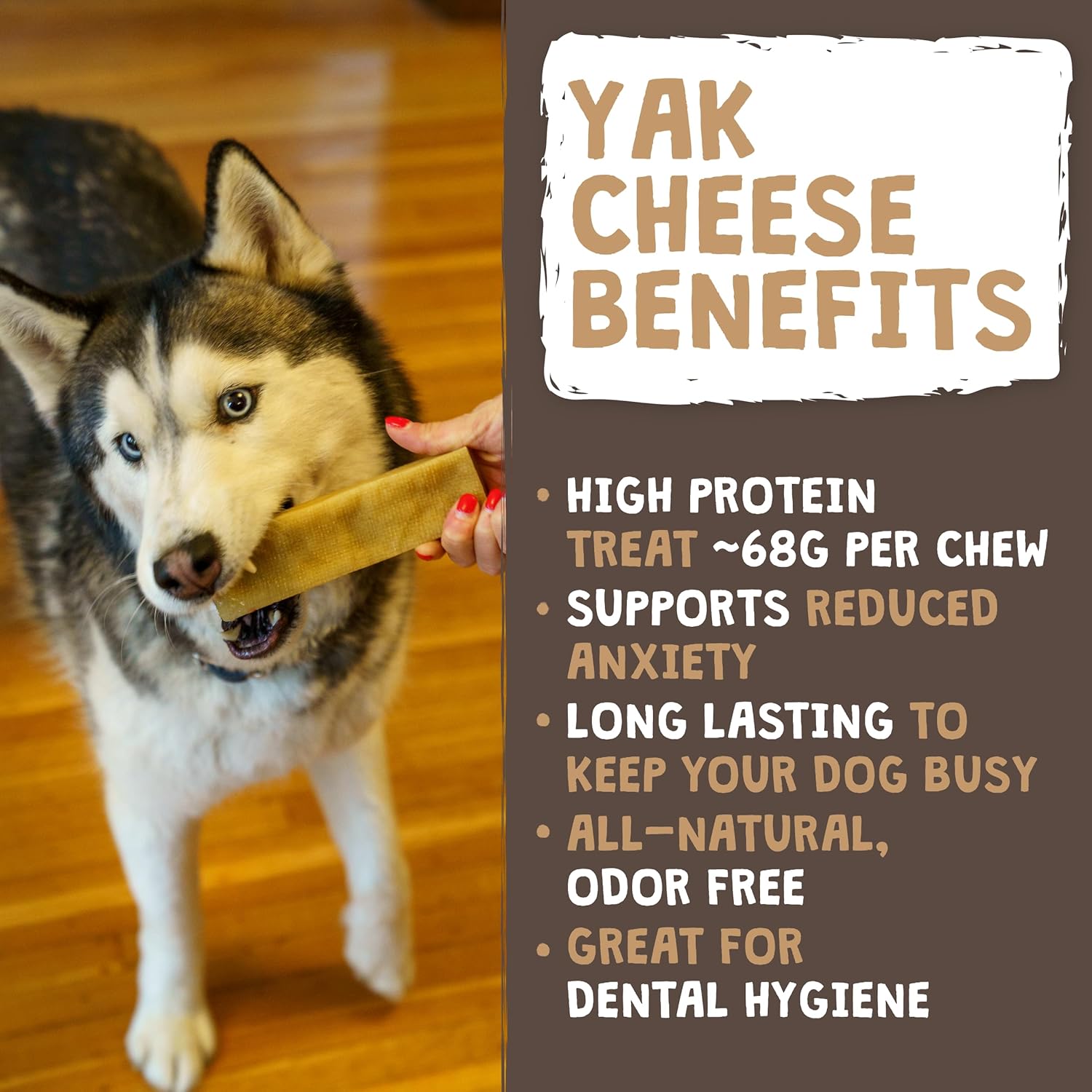 Mighty Paw Yak Cheese Chews for Dogs