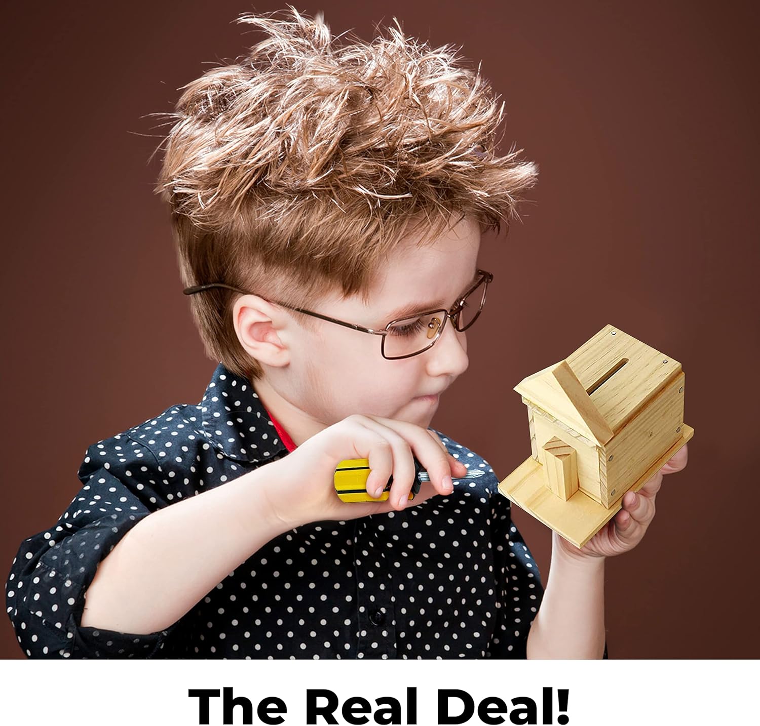 Kraftic Woodworking Building Kit for Kids and Adults