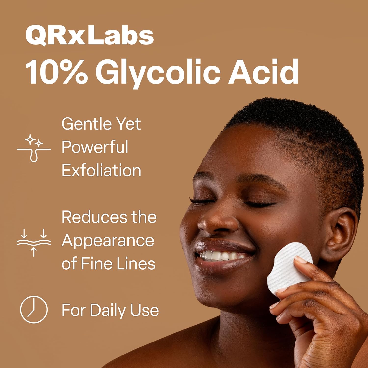 QRxLabs Glycolic Acid Pads