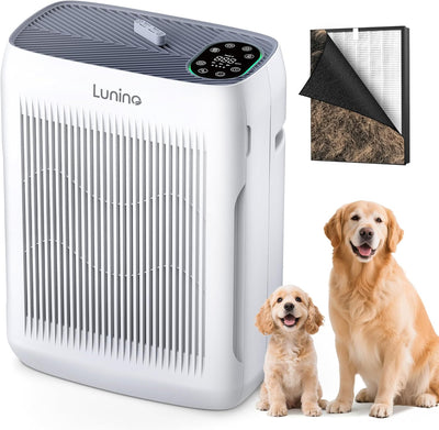Air Purifiers for Home Large Room up to 3000 Ft², LUNINO Air Purifier with Auto & Pet Mode, 4 Fan Speeds, Aromatherapy, H13 HEPA Washable Filter for Allergies, Pet Hair, Smoke, Odors, Pollen, Dust