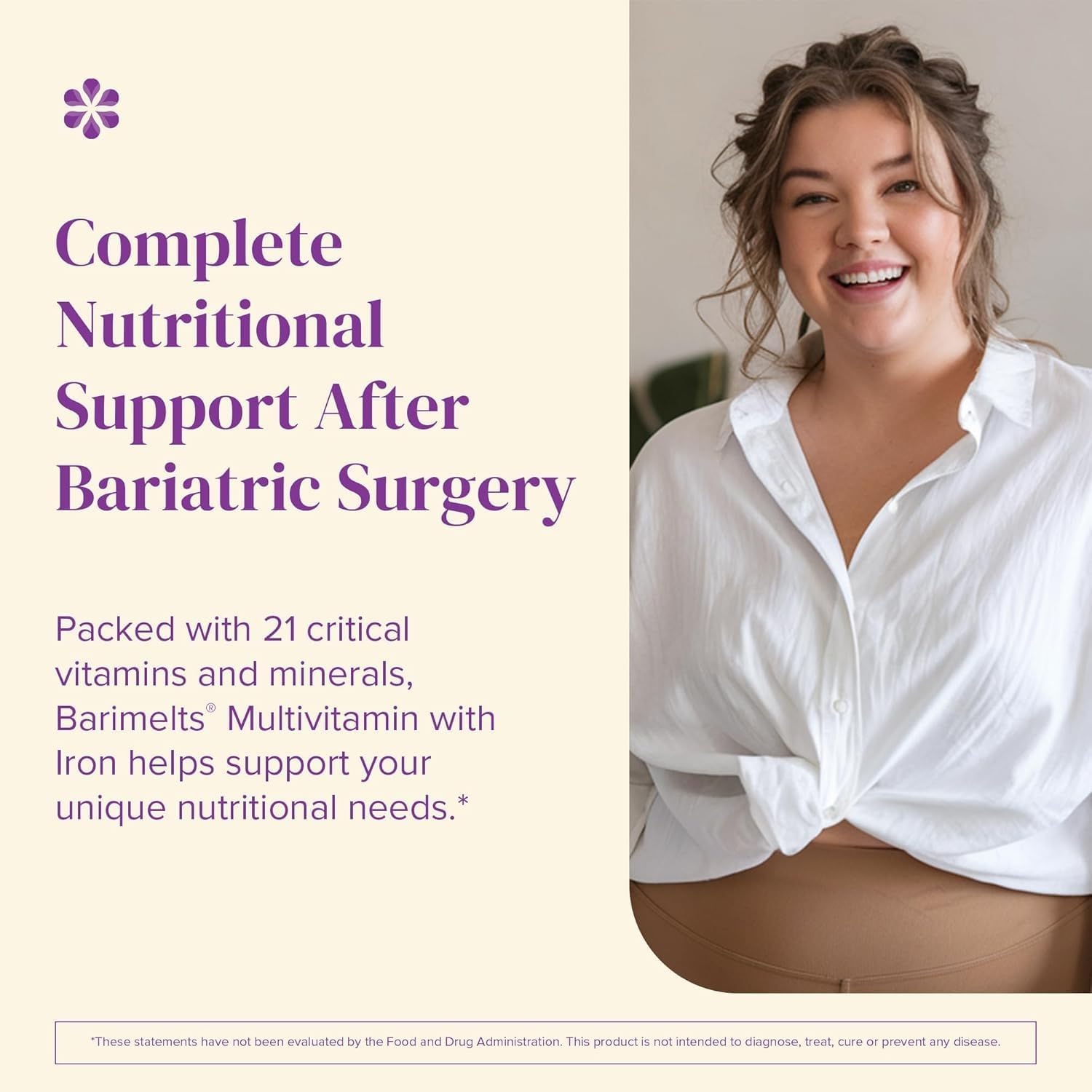 BariMelts Bariatric Multivitamin with Iron