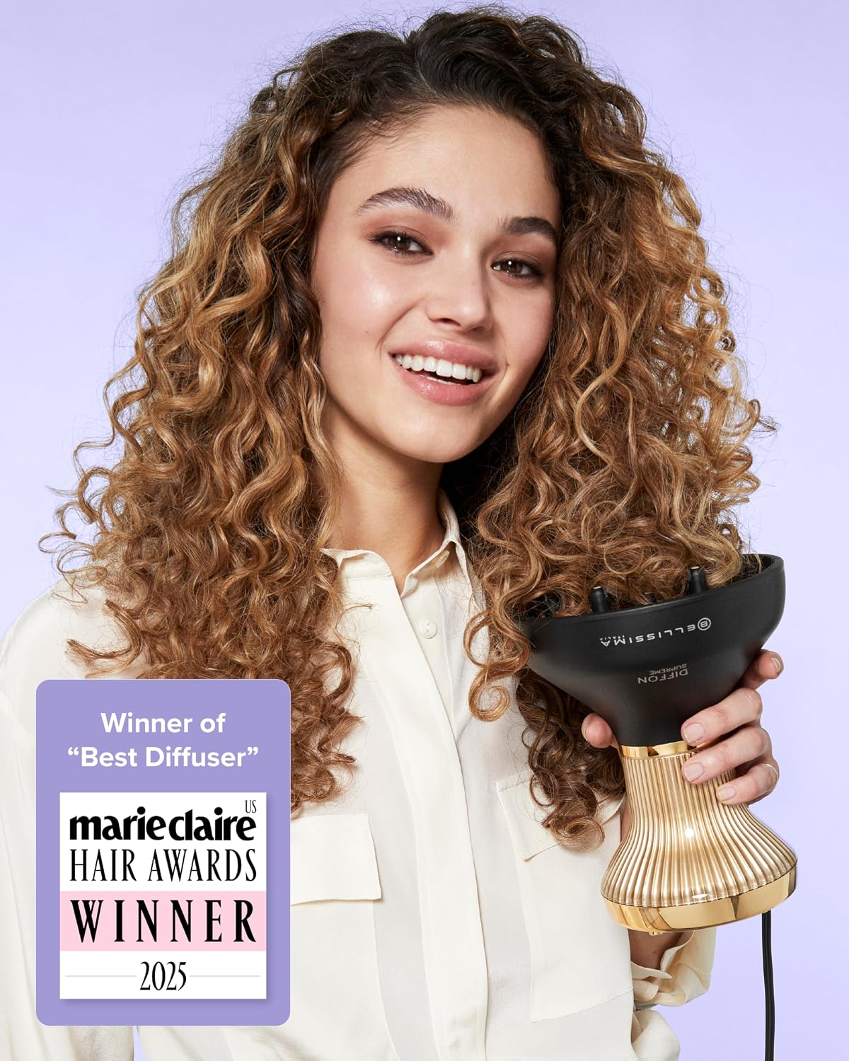 Bellissima Diffon Supreme Diffuser and Curly Hair Dryer XL Diffuser