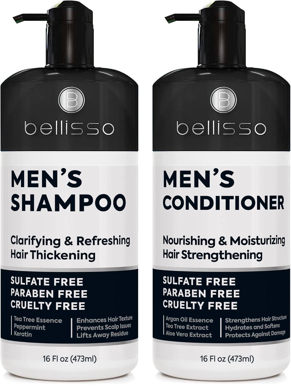 Mens Shampoo and Conditioner Set