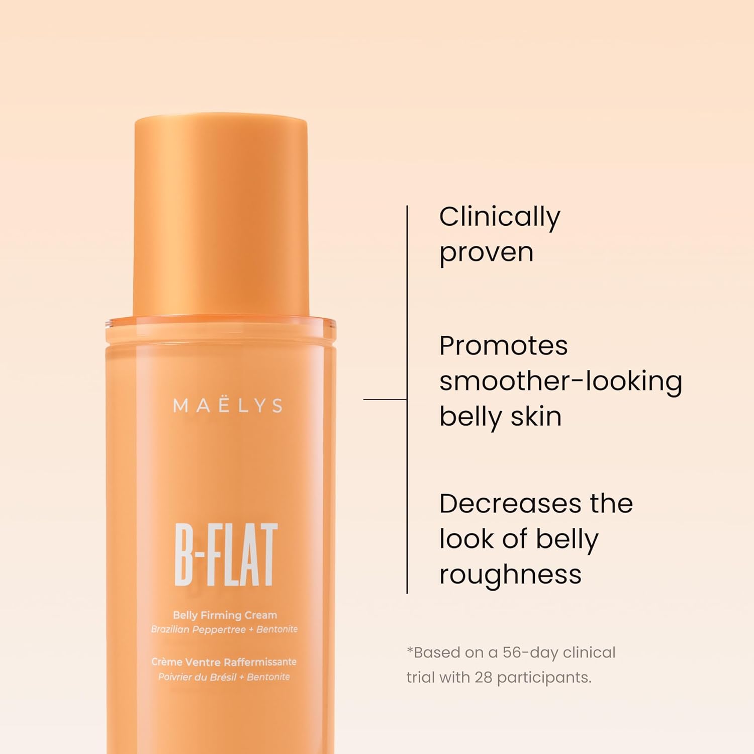 MA‚àö√£LYS B-FLAT Belly Firming Cream for Women