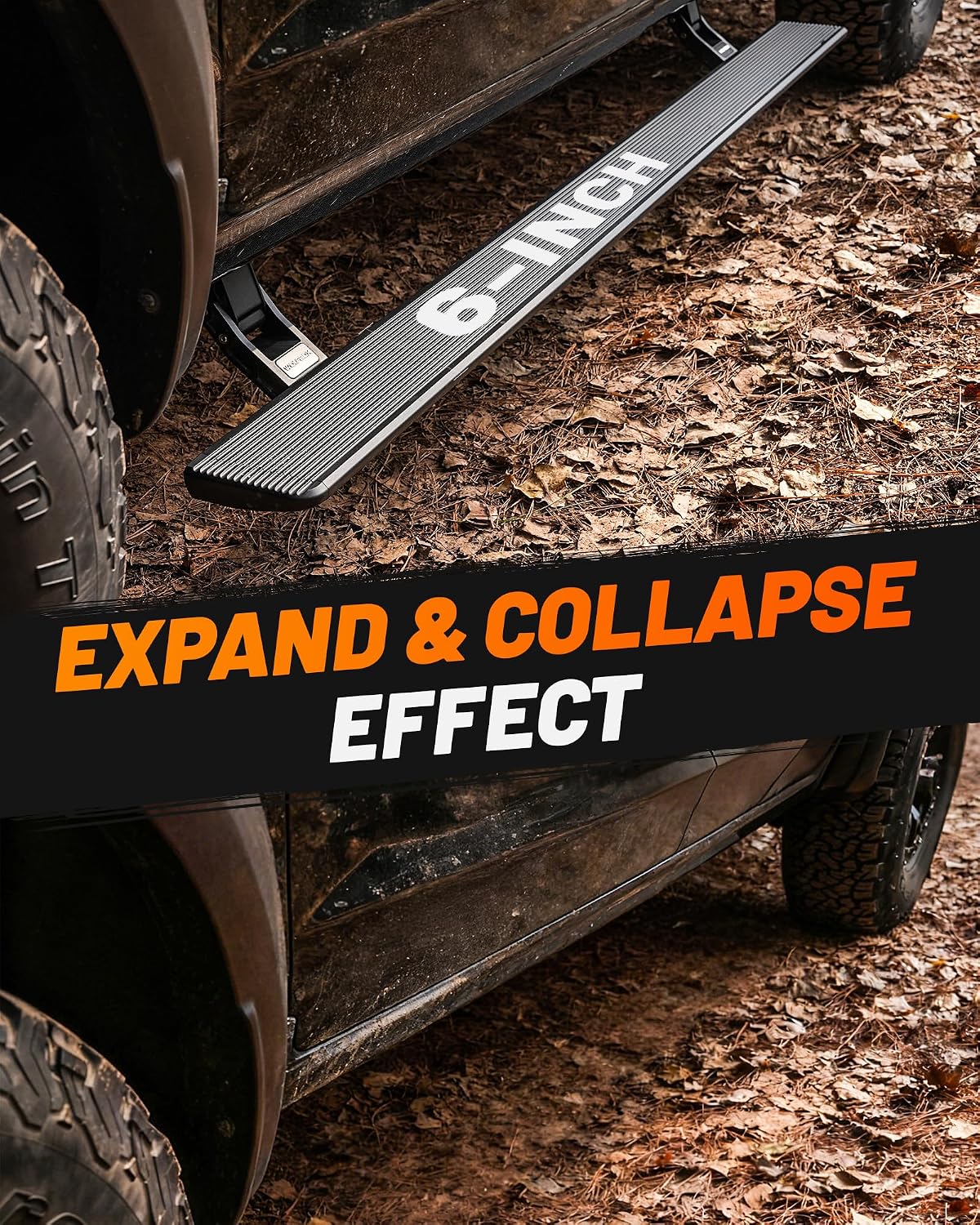WOLFBOX Power Running Boards for Supercrew Cab 2015-2020 F150