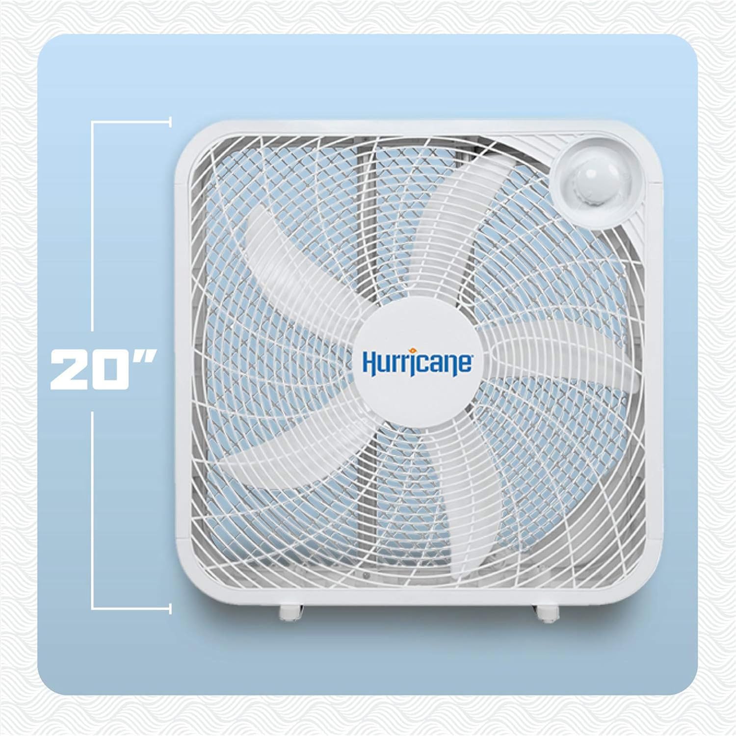 Hurricane 10 Pack Floor Box Fan Classic Series with 3 Speed Settings, 20 Inch