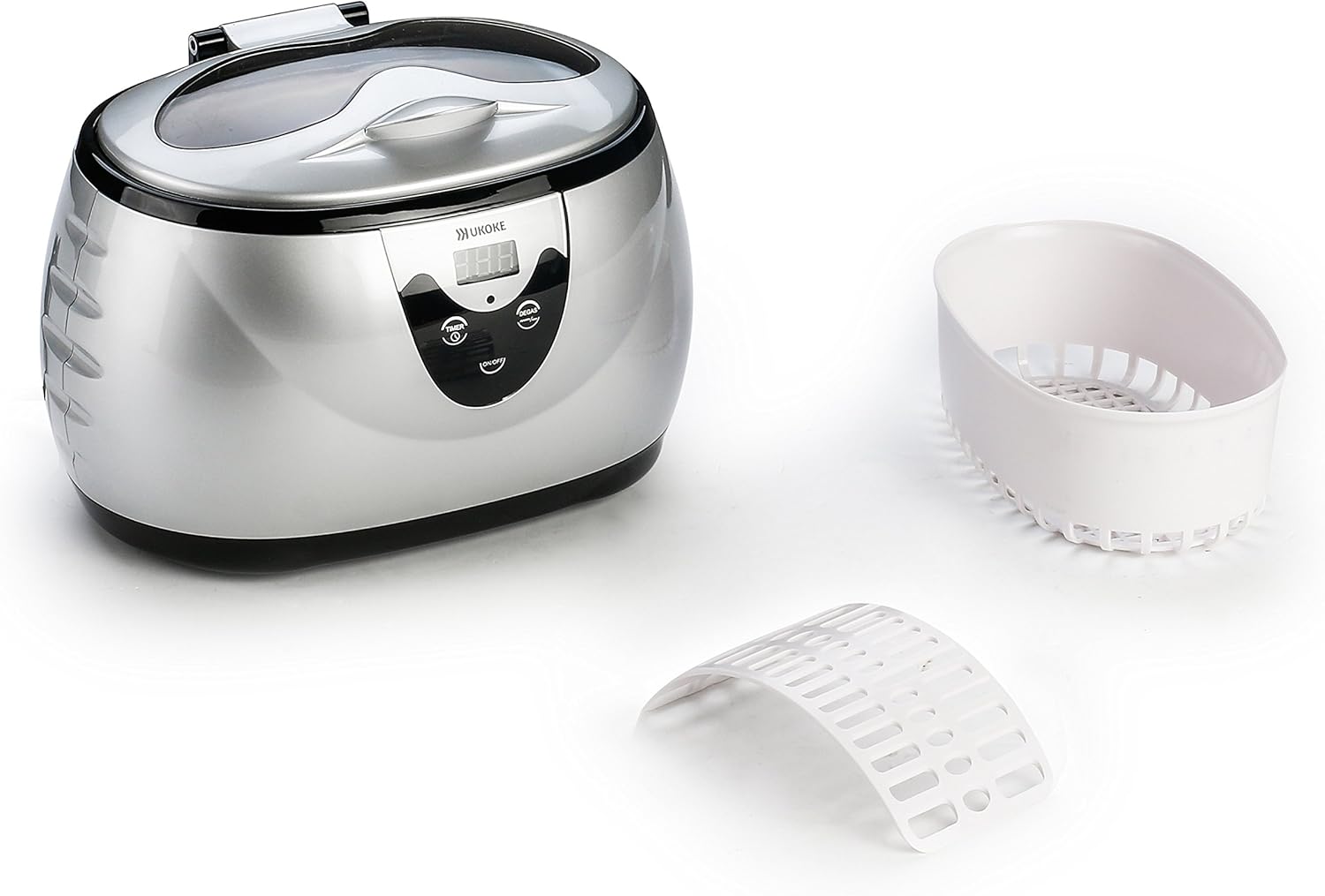 UKOKE 3800S Professional Ultrasonic Jewelry Cleaner Machine