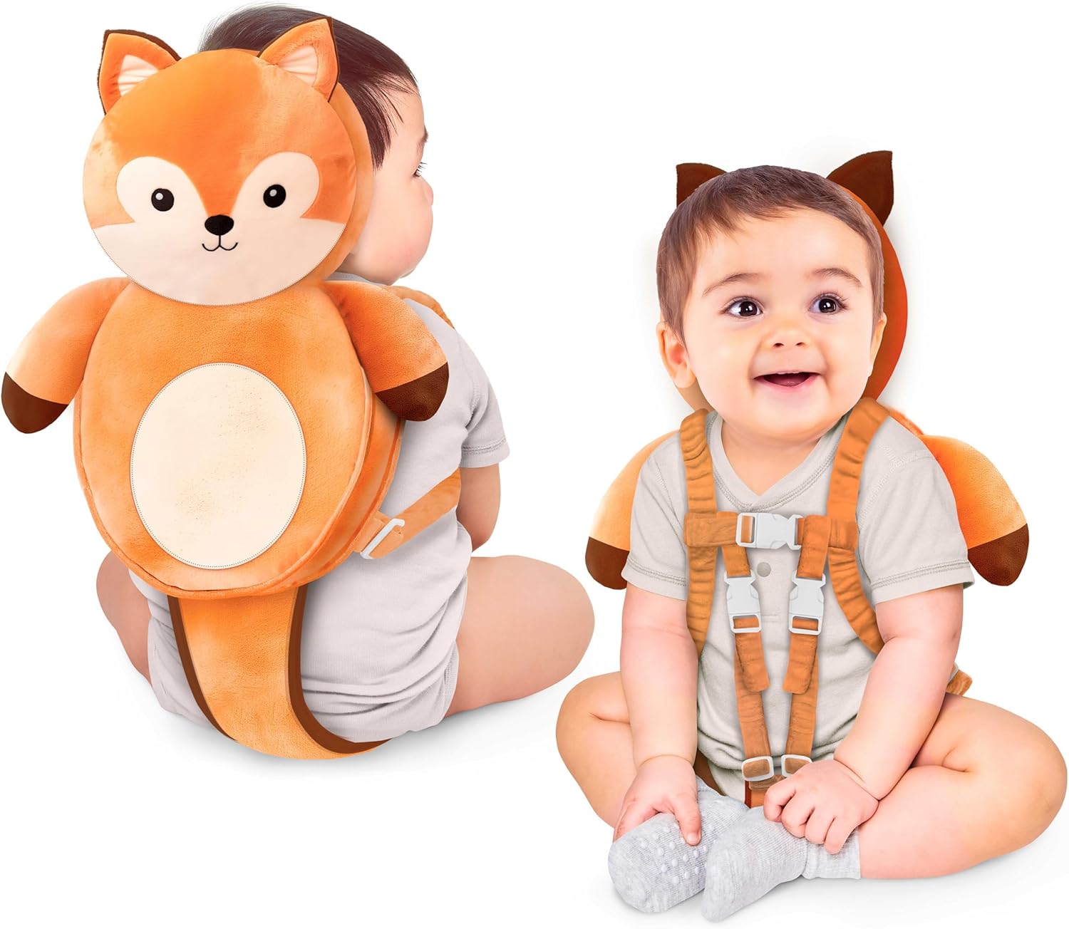 Little Family Baby Head Protector Backpack – Toddler Head Protection Pillow for Falling