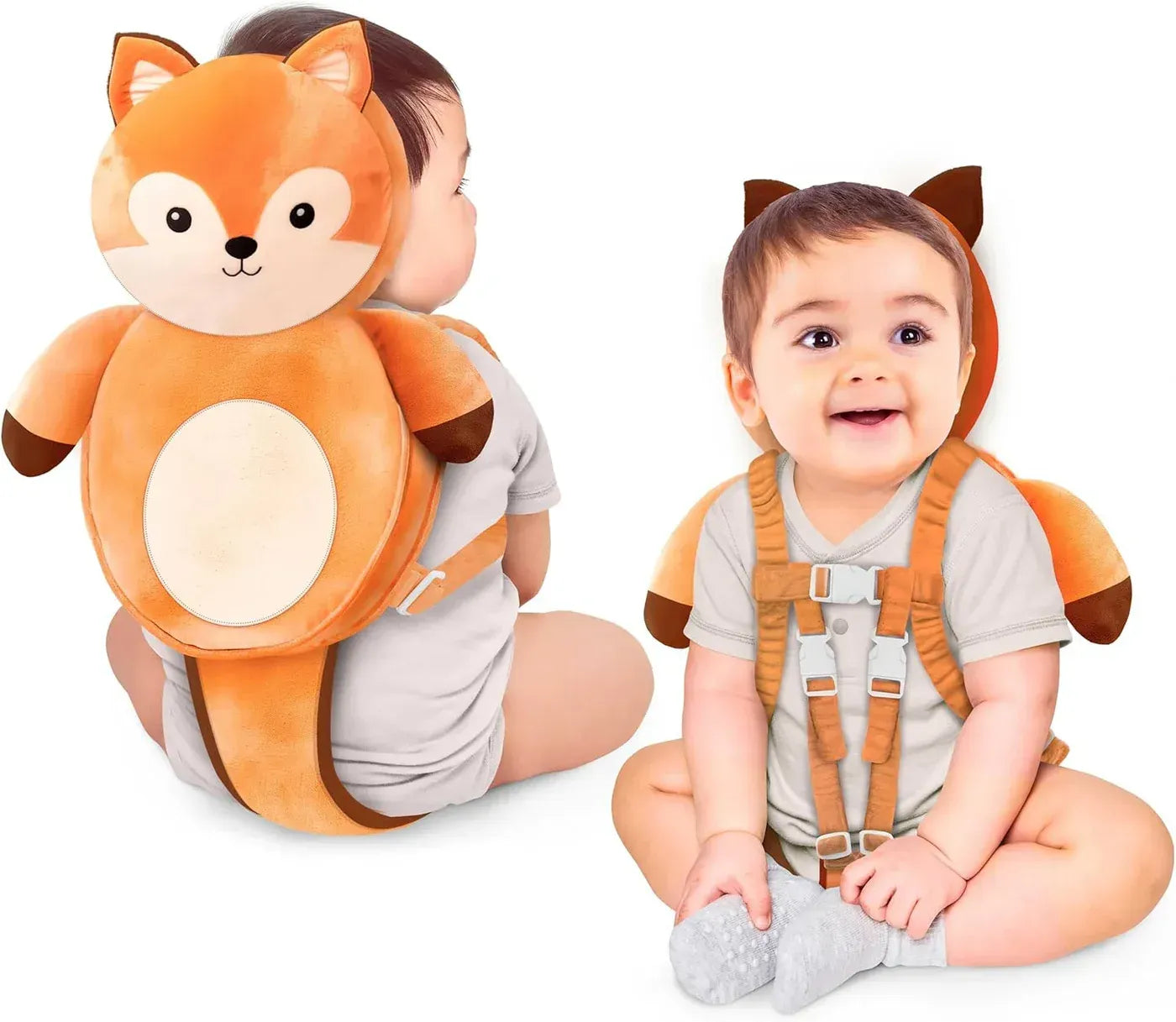 Little Family Baby Head Protector Backpack – Toddler Head Protection Pillow for Falling