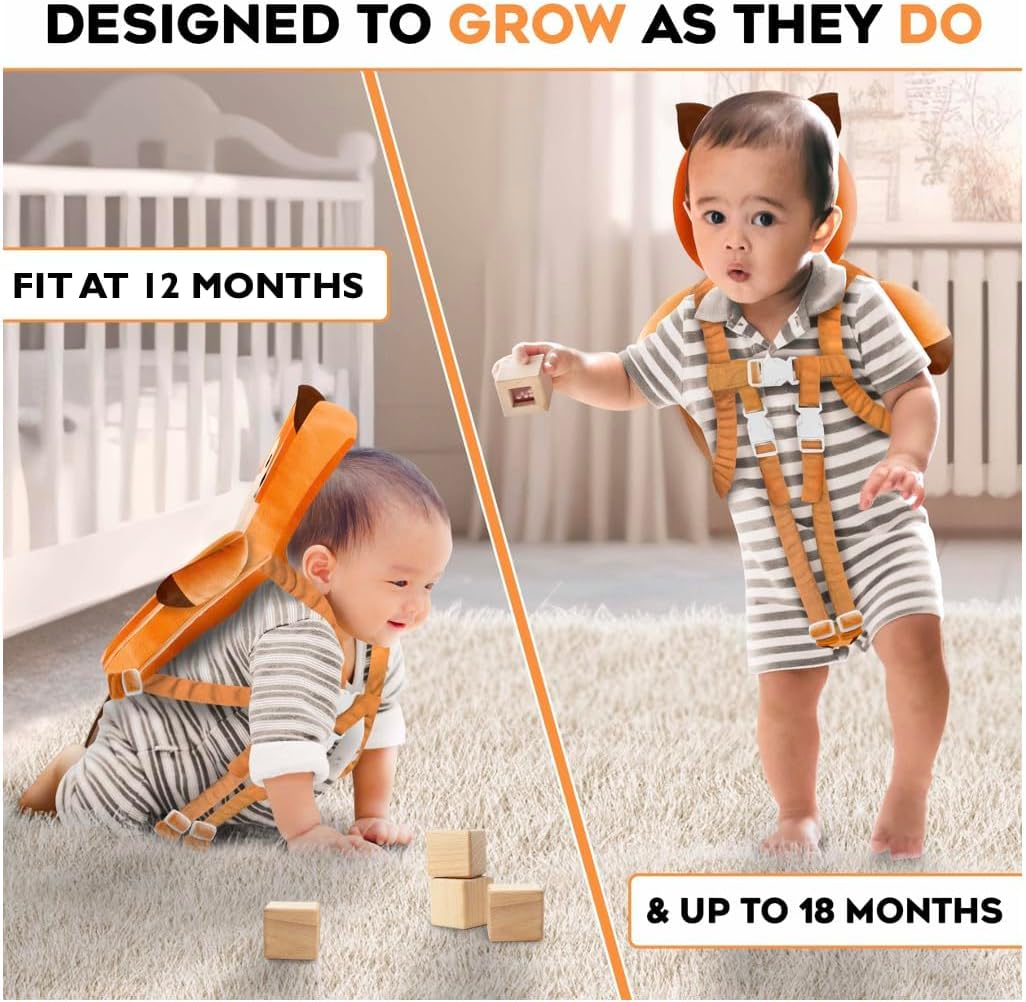 Little Family Baby Head Protector Backpack – Toddler Head Protection Pillow for Falling