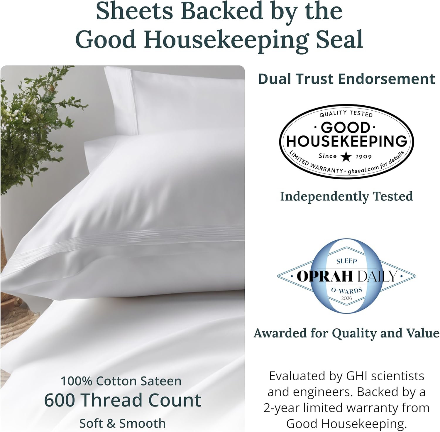 California Design Den Split King Sheet Set - 100% Cotton Luxury 600 Thread Count Breathable Split King Size Sheets for Adjustable Bed Luxury Durable Sheets with Soft Sateen Weave - Blue