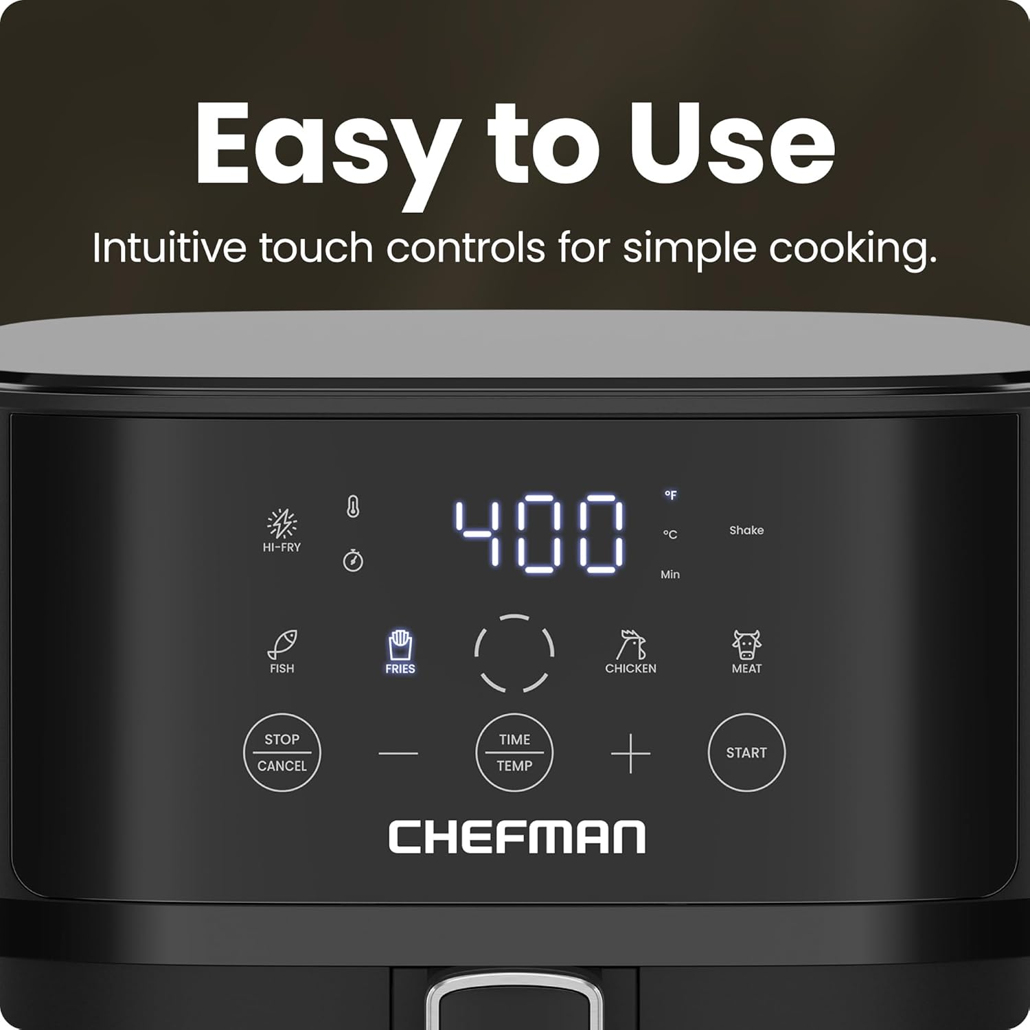 Chefman Air Fryer – 4 QT Compact Airfryer for Quick & Easy Meals in Minutes
