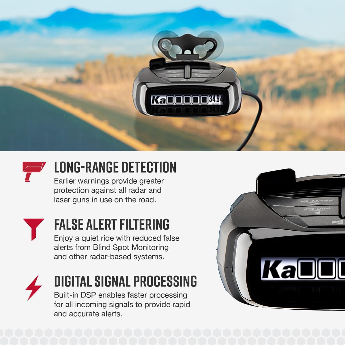 Cobra RAD 480i Laser Radar Detector