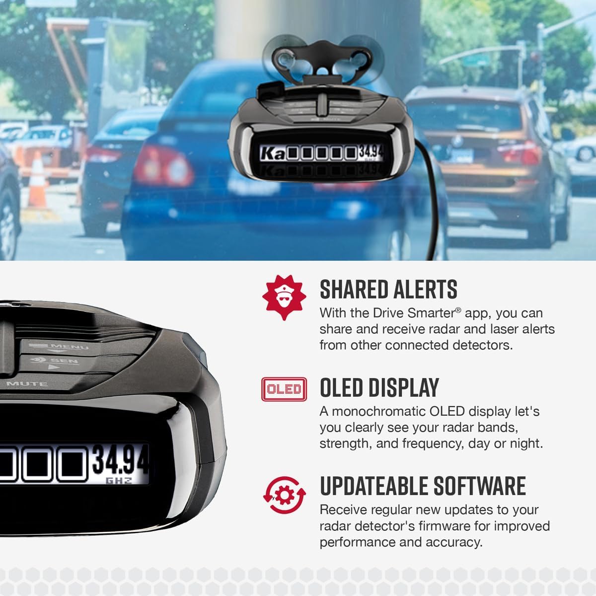 Cobra RAD 480i Laser Radar Detector