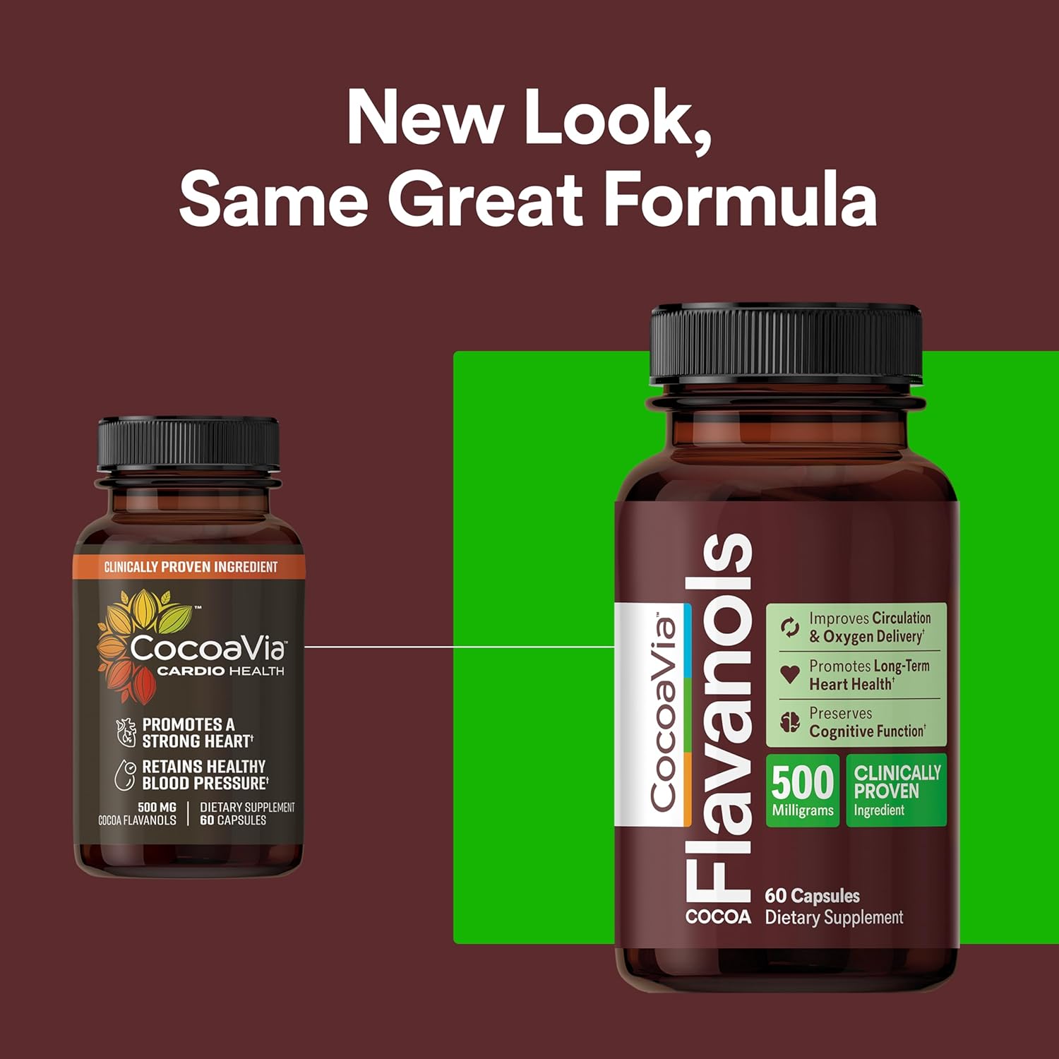 CocoaVia Cocoa Flavanols 500mg