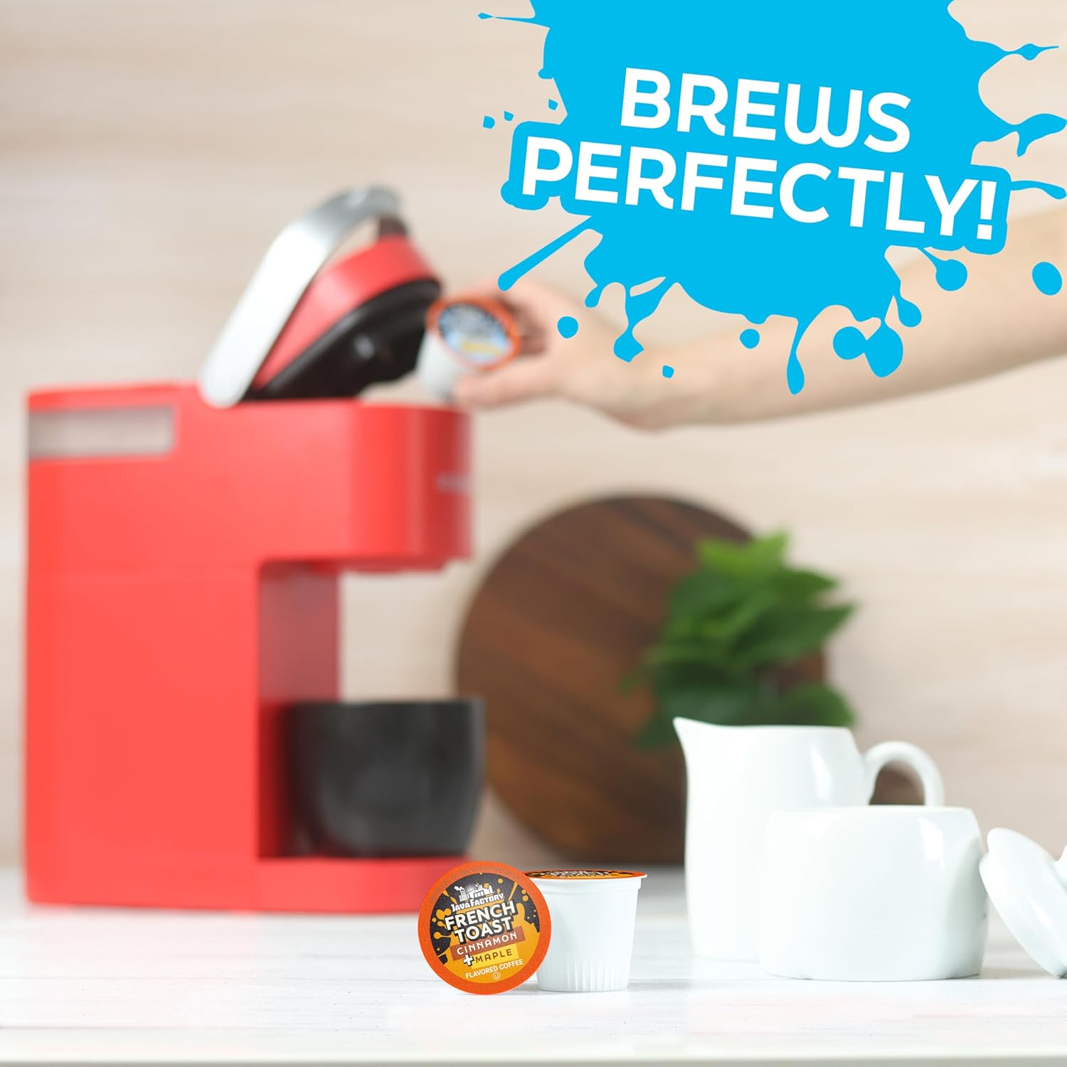 Java Factory Coffee Pods Compatible with K Cup Brewers Including 2.0