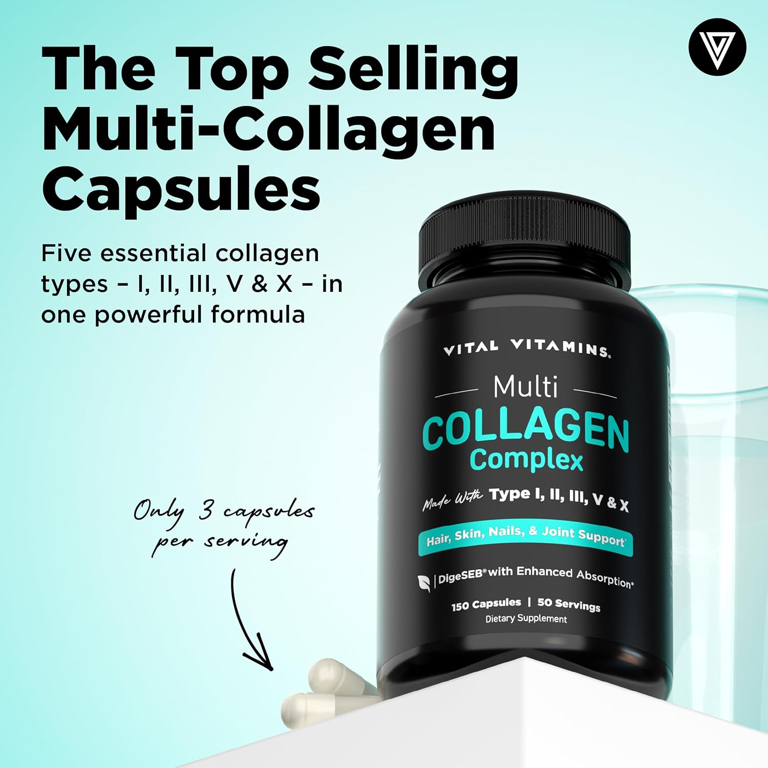 Vital Vitamins Multi Collagen Pills