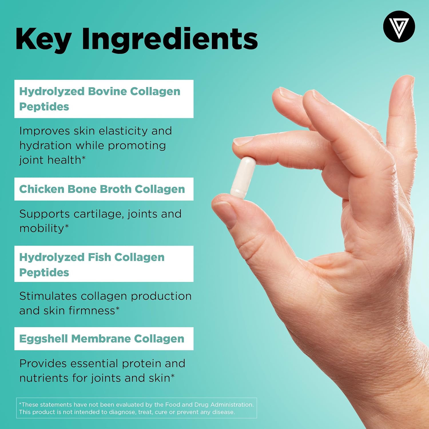 Vital Vitamins Multi Collagen Pills