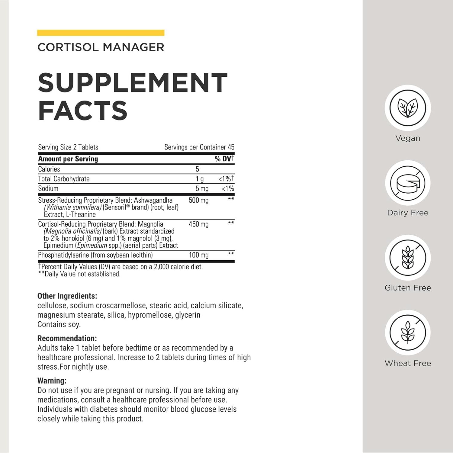 Integrative Therapeutics Cortisol Manager