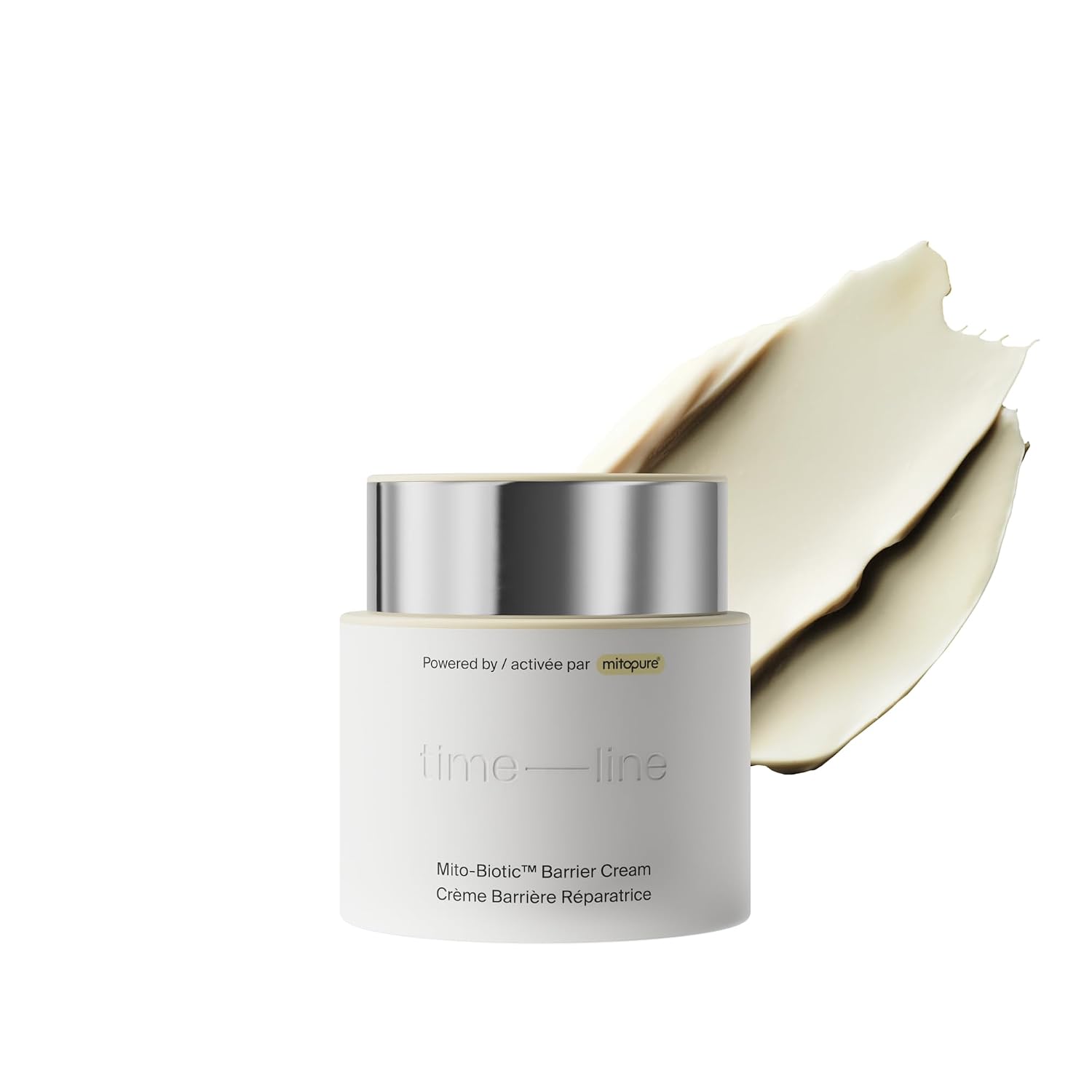 Timeline Mito-Biotic‚Ñ¢ Barrier Cream Nourishing Moisturizer With Peptides to Restore Dry Skin & Strengthen Barrier - 1.7 Fl Oz