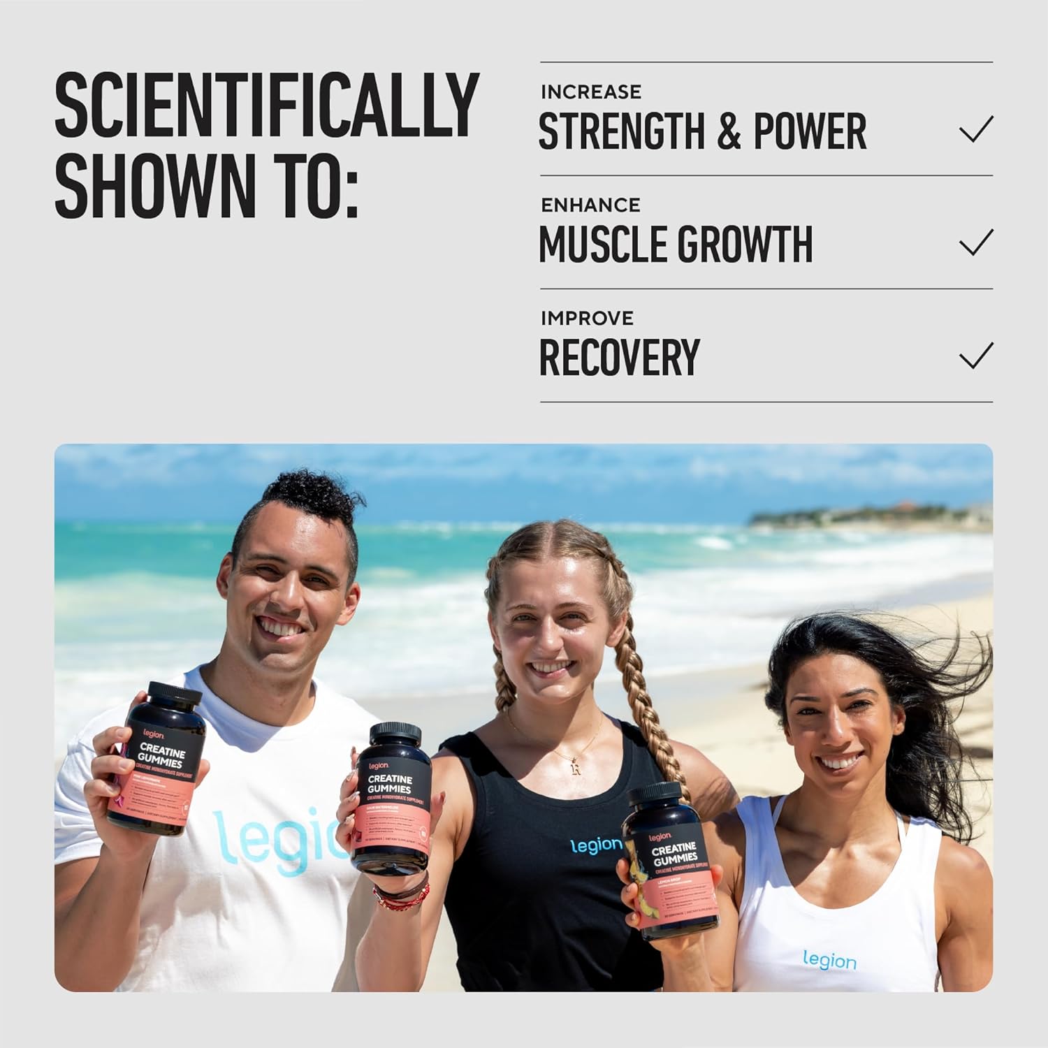 LEGION Creatine Monohydrate Gummies