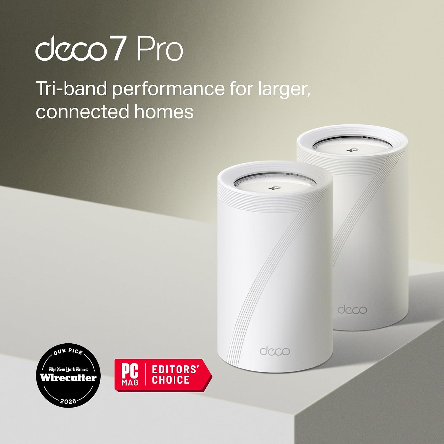 TP-Link Deco 7 Pro BE63 Tri-Band WiFi 7 BE10000 Whole Home Mesh System