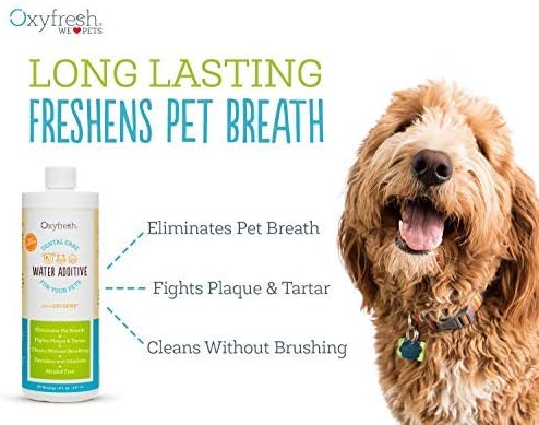 Oxyfresh Premium Pet Dental Care Solution Pet Water Additive ‚Äì No Brushing