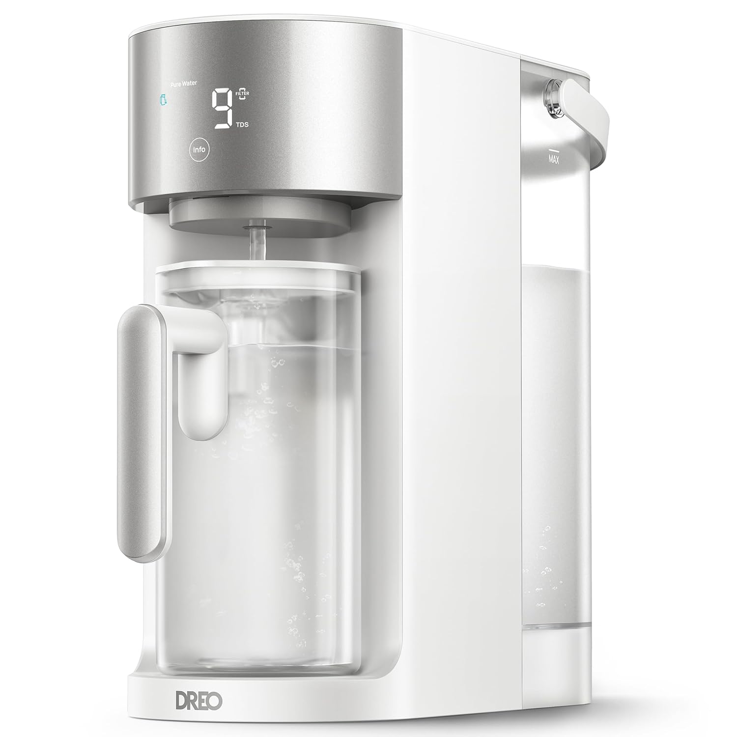DREO Reverse Osmosis Water Filter System Countertop, RO Water Filter 112 3L