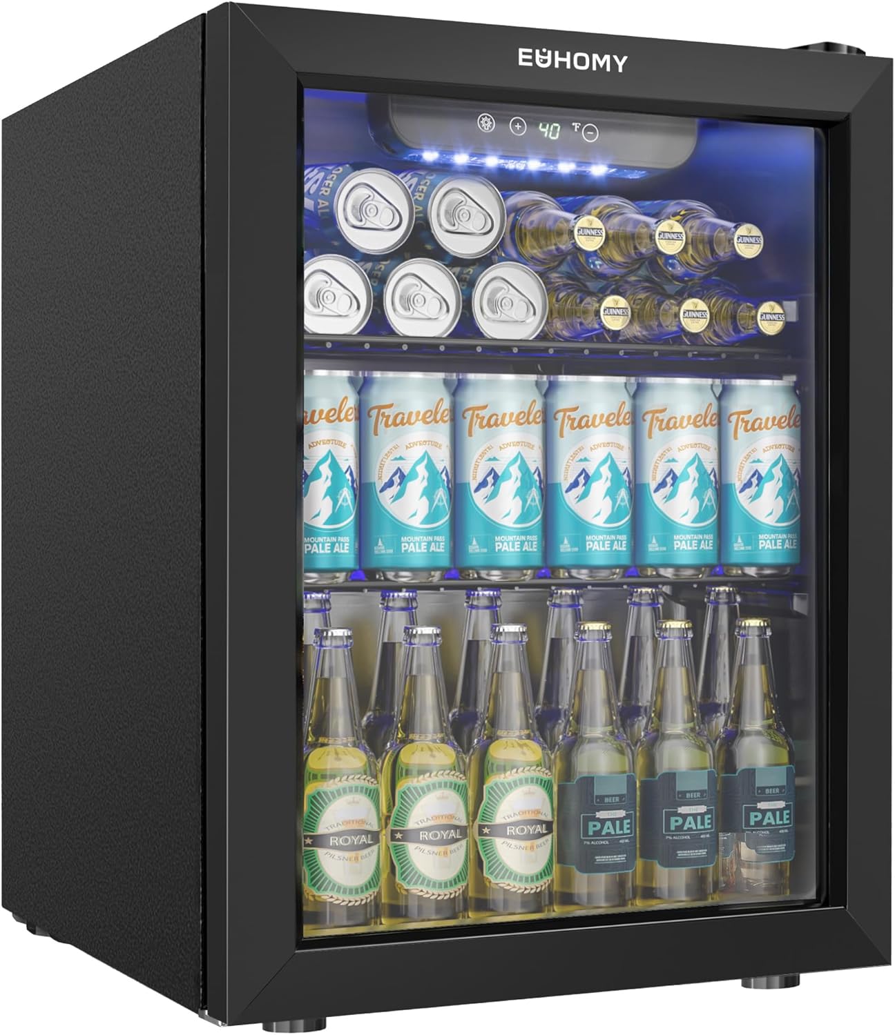 EUHOMY Beverage Refrigerator Cooler