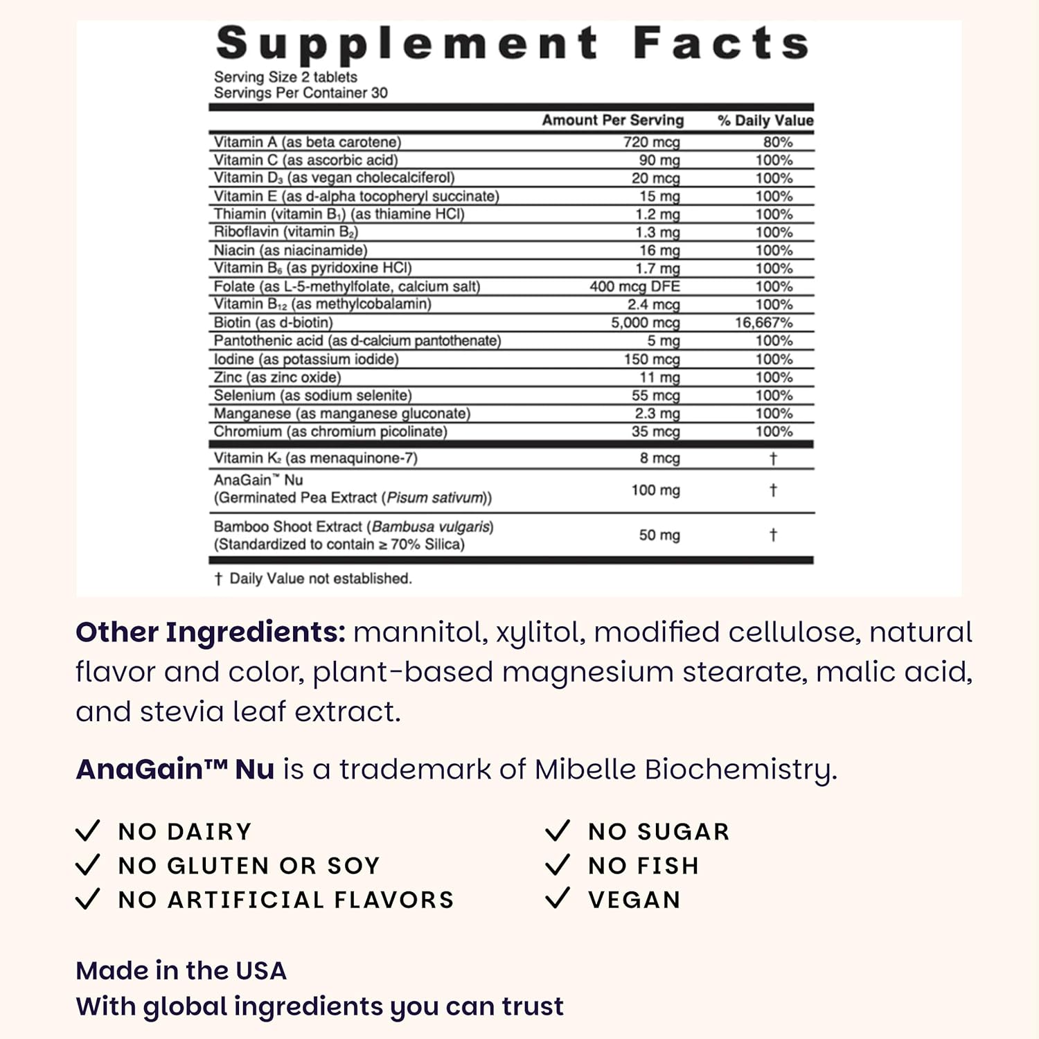 EZ Melts Dissolvable Multivitamin for Women