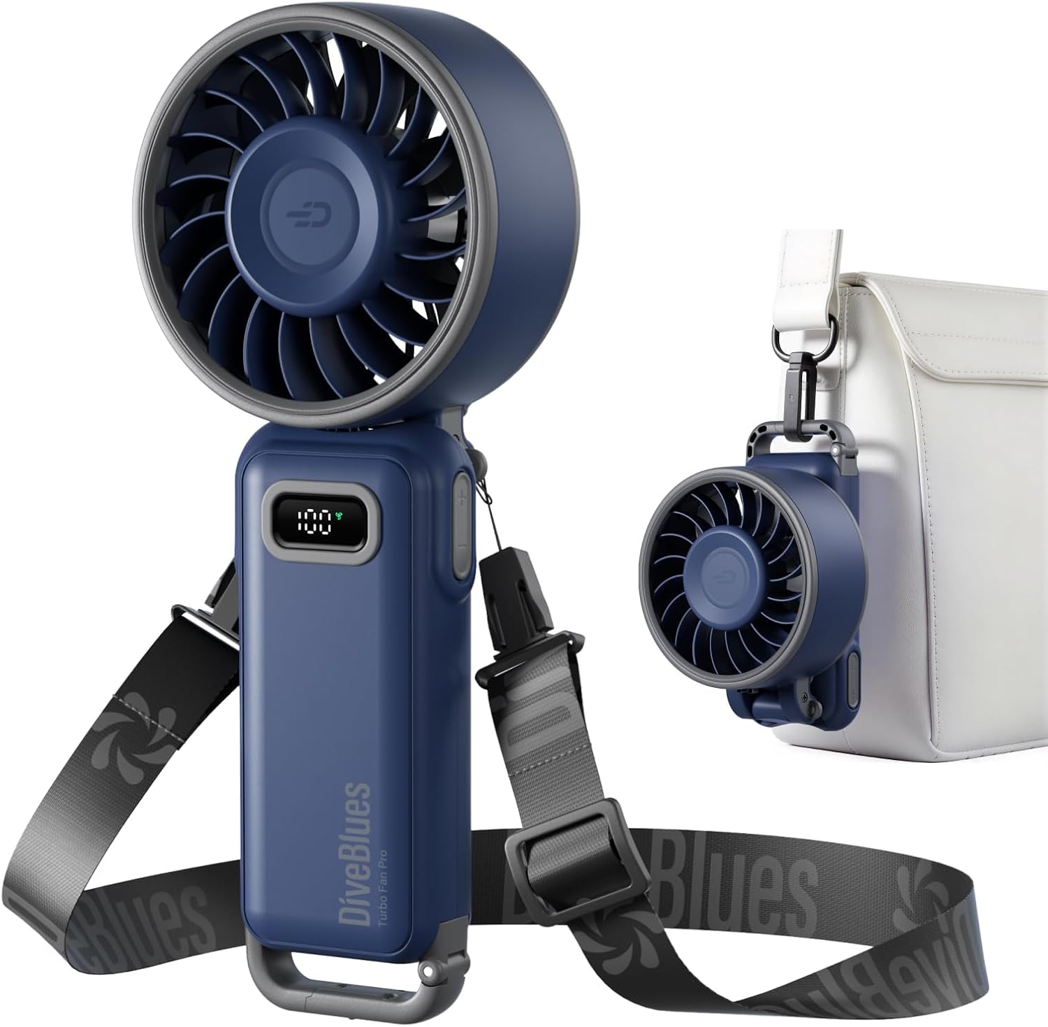 Diveblues Fanzy D6036 Portable Handheld Fan Harbor Blue