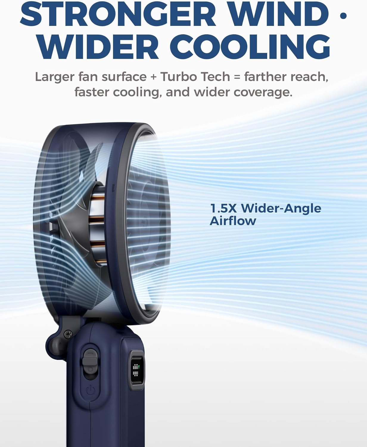 Diveblues Fanzy D6036 Portable Handheld Fan Harbor Blue