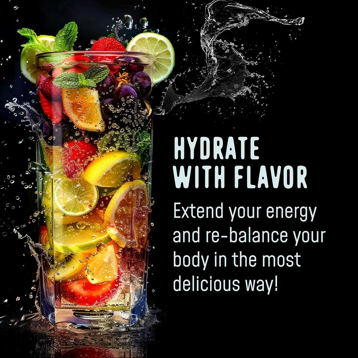 FlavCity Electrolyte Powder Packets, Variety Pack, 28 Stick Packs
