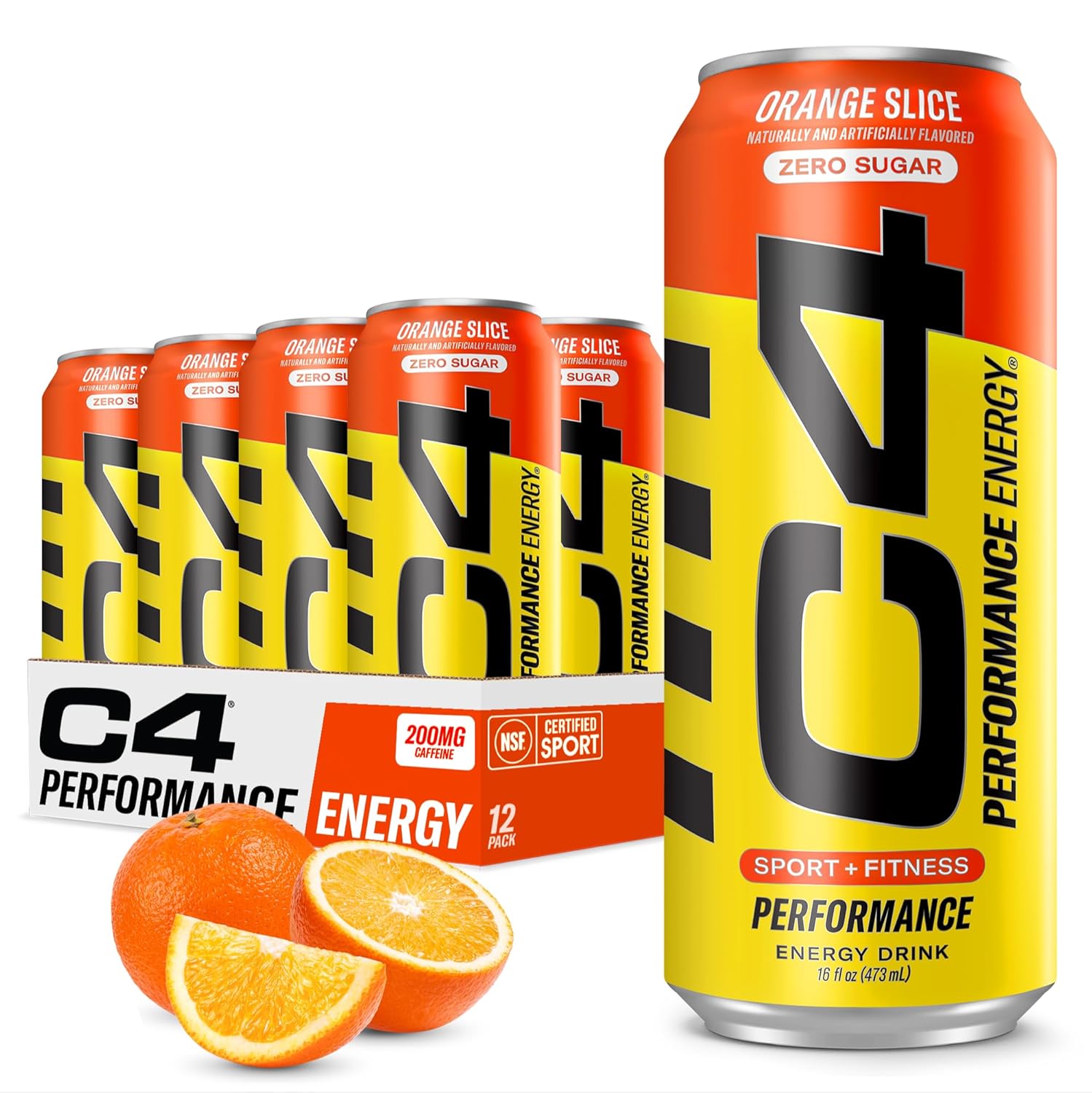 C4 Energy Carbonated Zero Sugar Energy Drink,