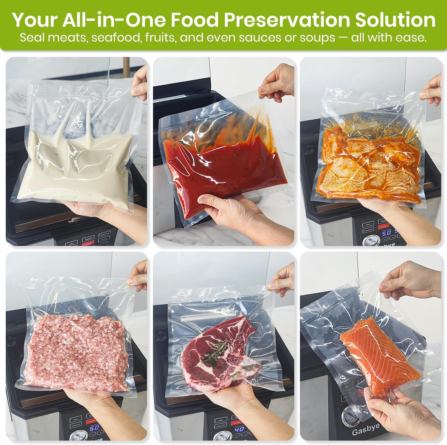 Gasbye Chamber Vacuum Sealer