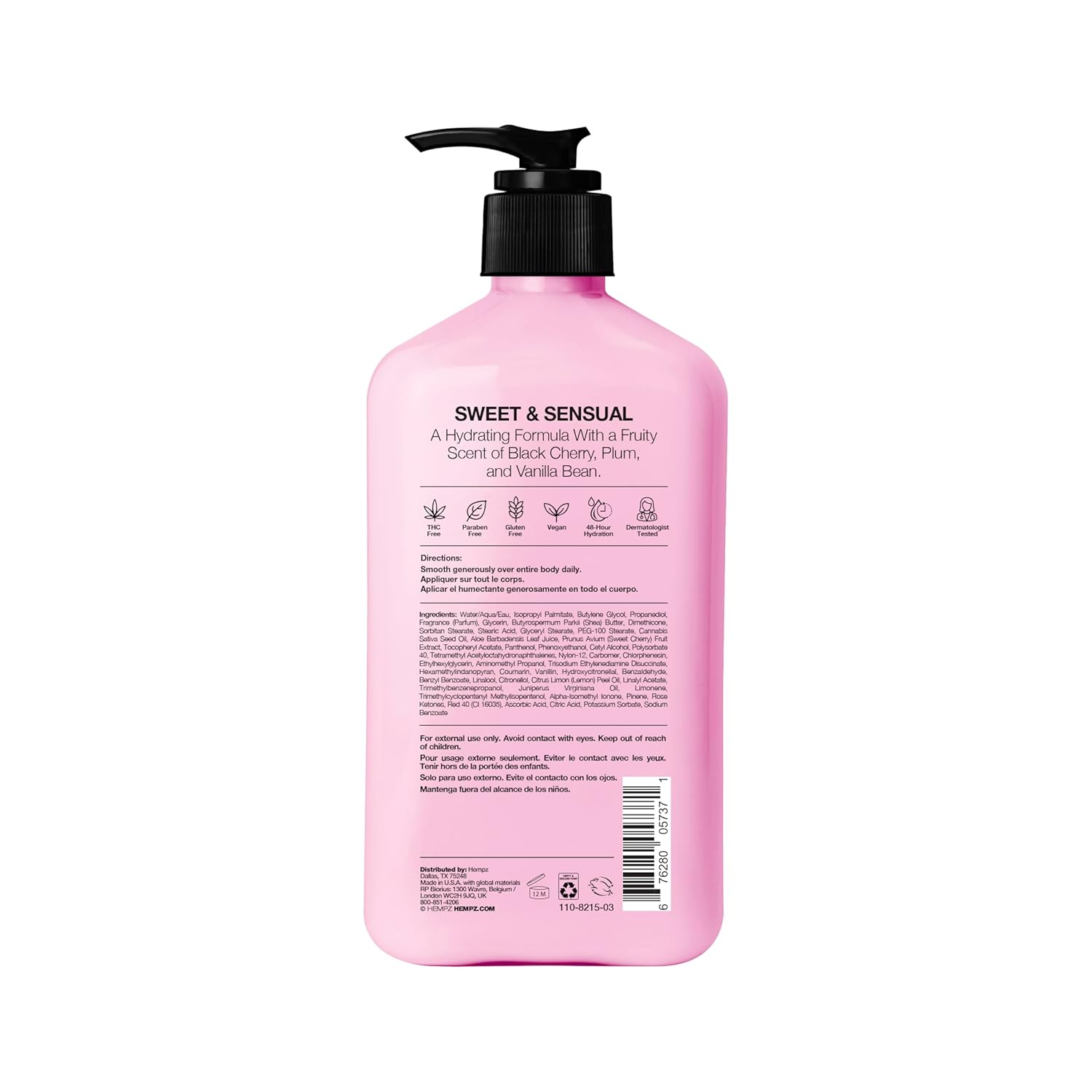 Hempz Cherry Body Lotion