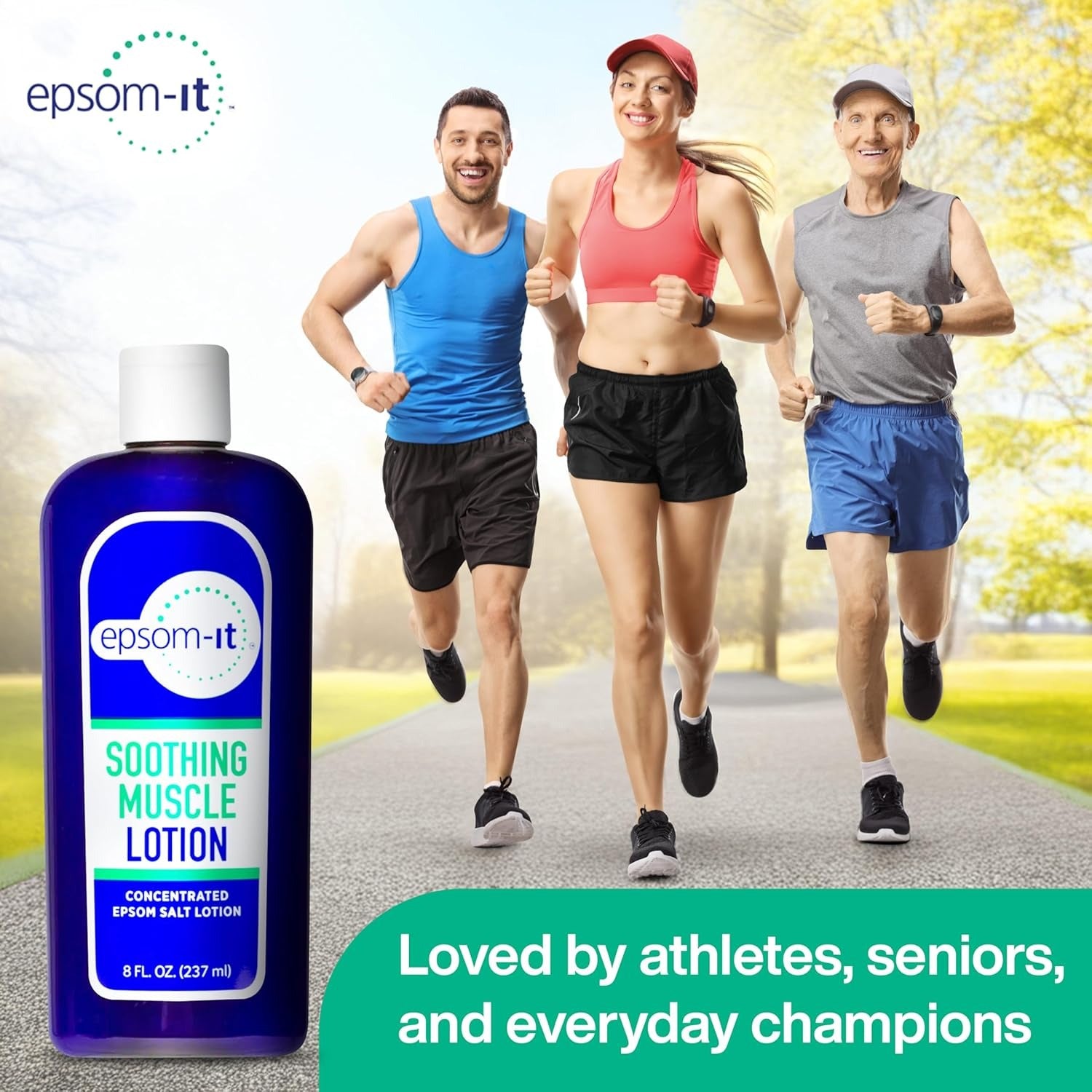 Epsom-It Soothing Muscle Magnesium Lotion