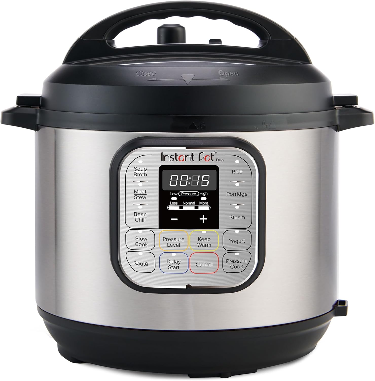 Instant Pot Duo 7-in-1 Mini Electric Pressure Cooker, Slow Rice Cooker, Steamer, Sauté, Yogurt Maker, Warmer & Sterilizer, Includes Free App with over 1900 Recipes, Stainless Steel, 3 Quart, 3 Quarts