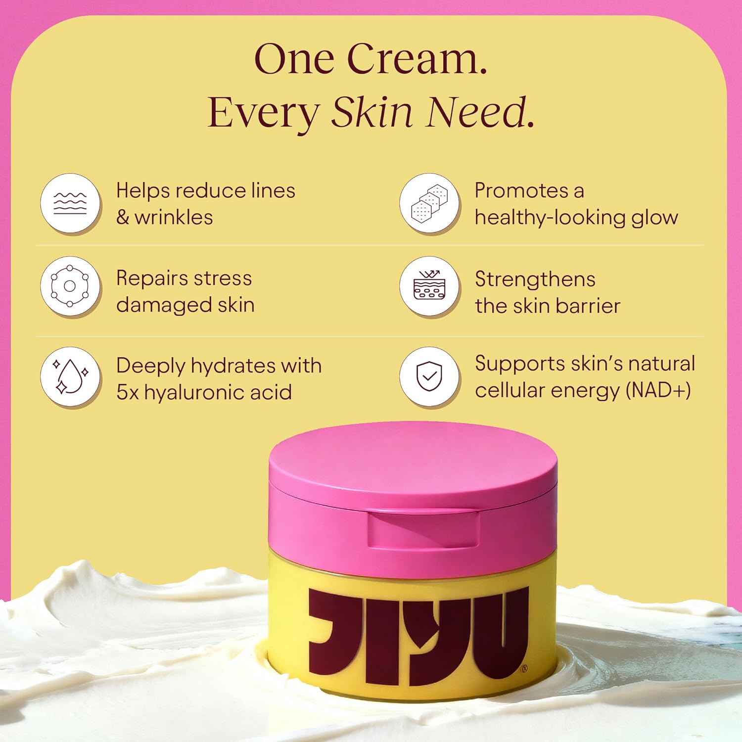 JiYu NAD+ Hydrating Face Moisturizer