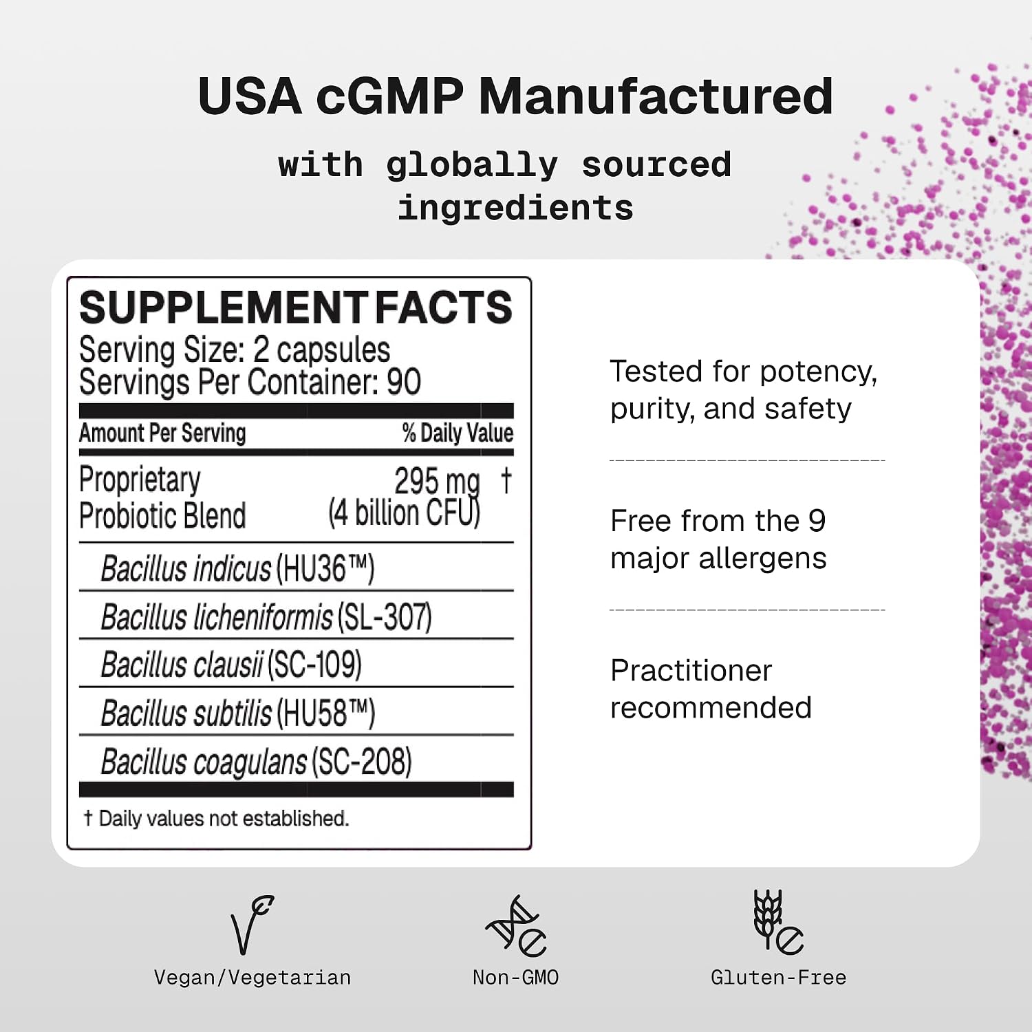 Microbiome Labs Mega SporeBiotic Daily Probiotic for Women + Men, 180 Ct
