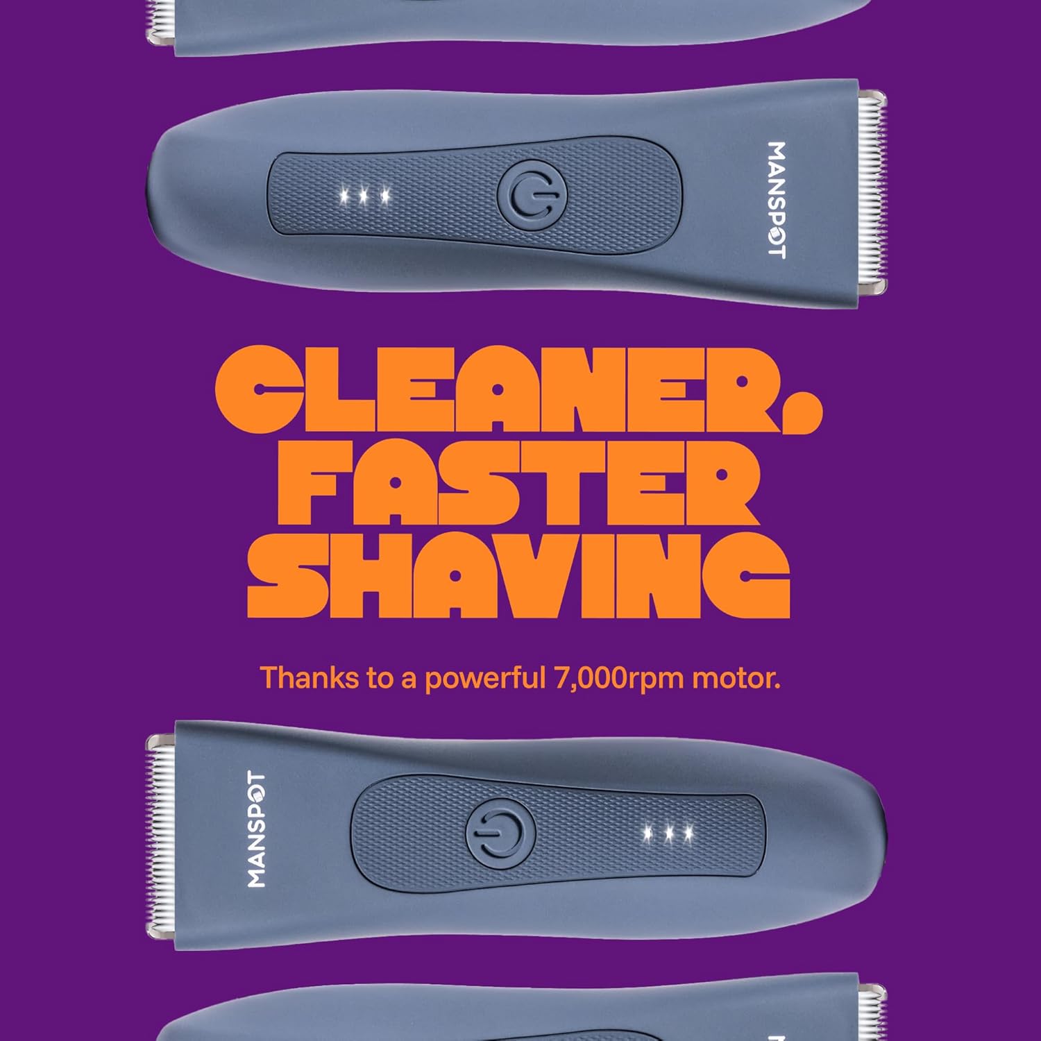 MANSPOT LADYSPOT‚Ñ¢ Hair Finishing Trimmers with 3 Guard and Replaceable Ceramic Blade Heads LADYSPOT‚Ñ¢ Hair Shaver Kit Sets (Women-Pink-Version)