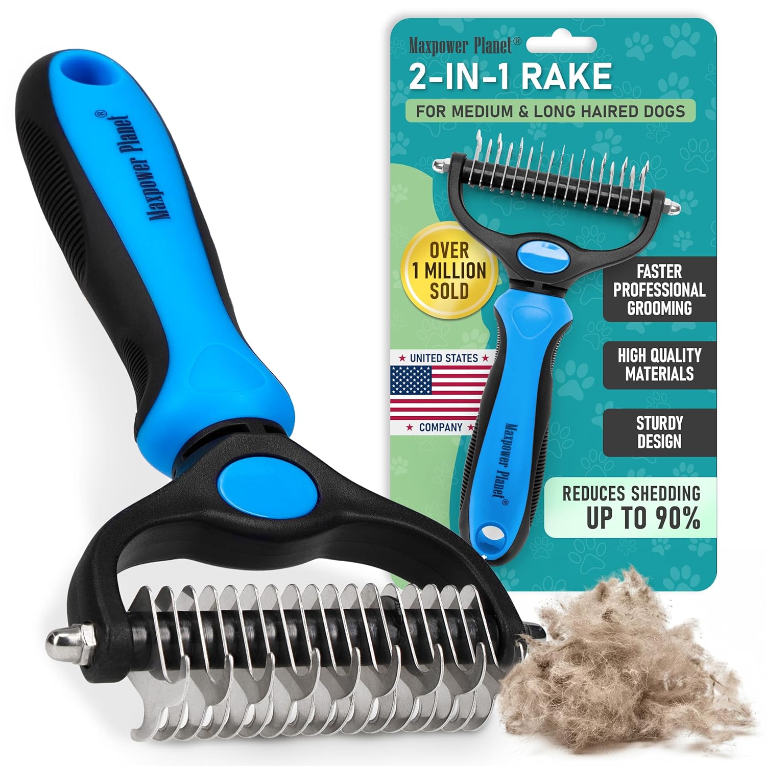 Maxpower Planet Original Pet Grooming Rake
