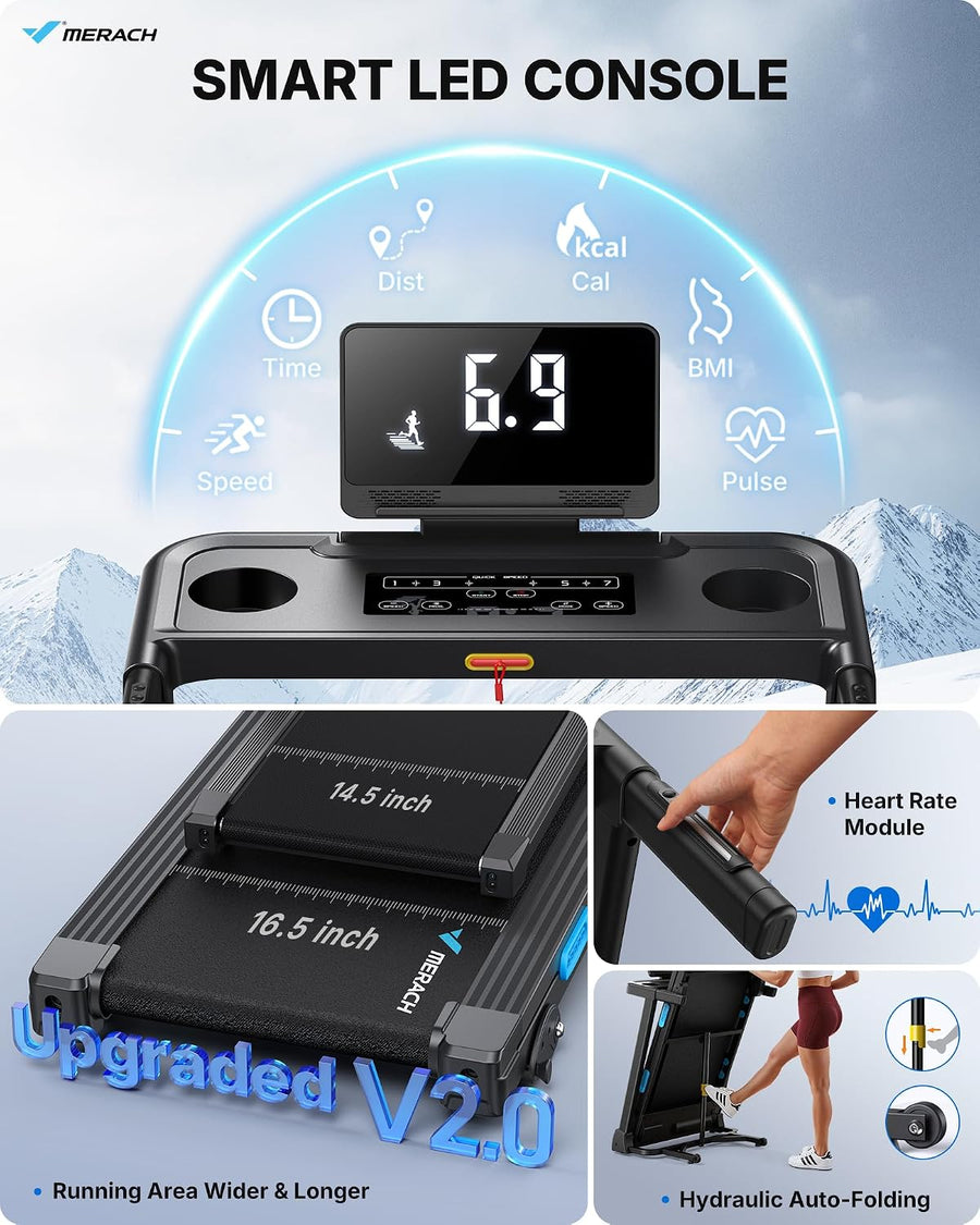 MERACH Incline Treadmill