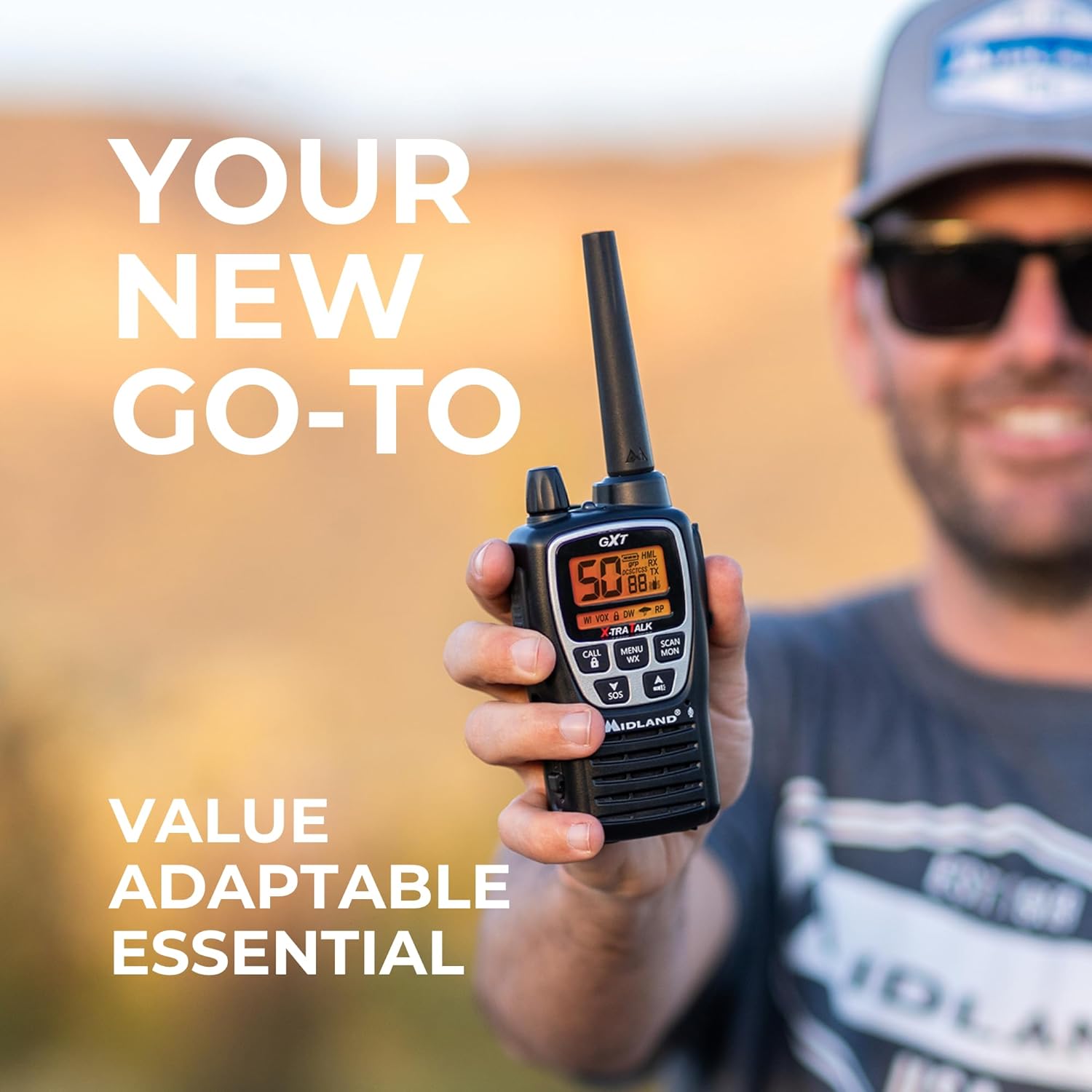 Midland GXT3000 GMRS Two-Way Radio