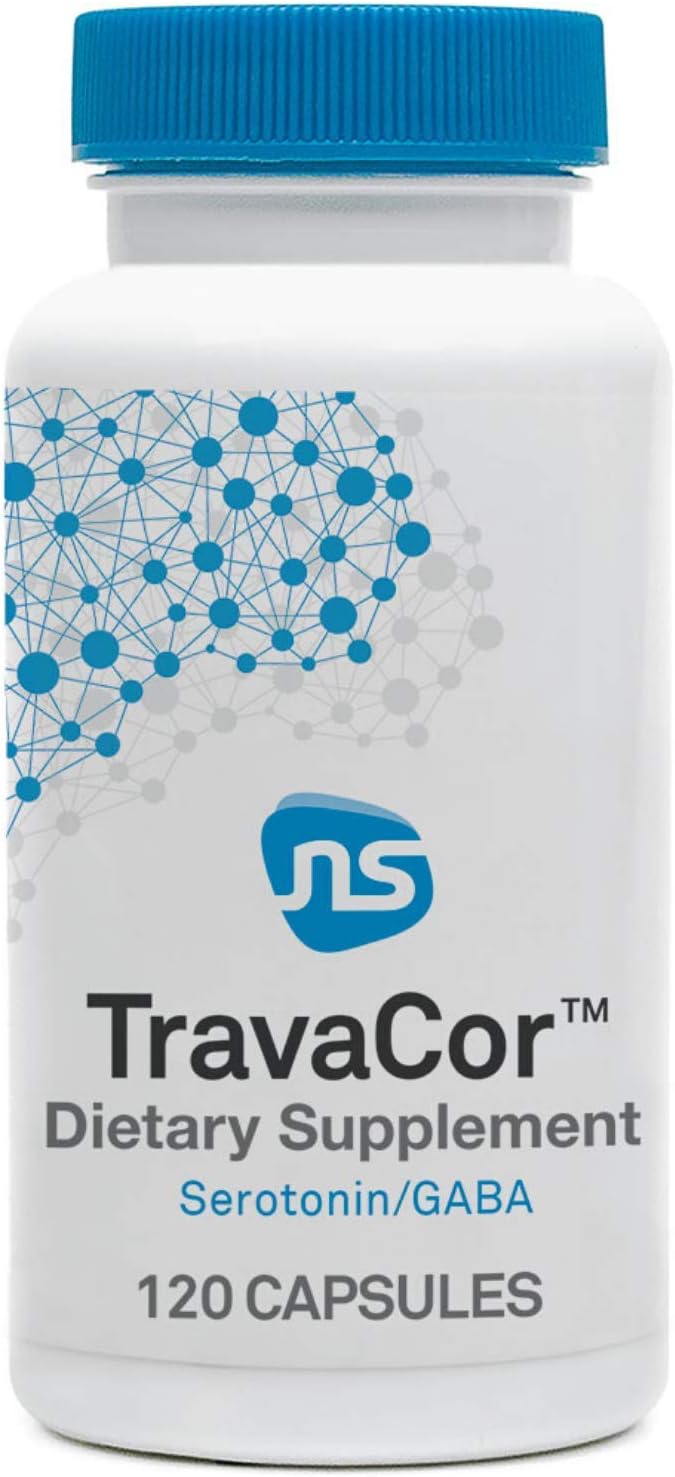 Neuroscience TravaCor Mood Support Supplement, 120 Capsules