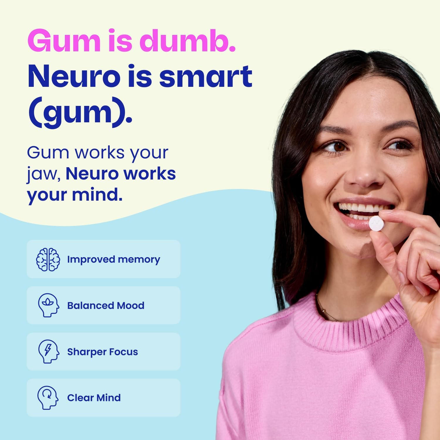 Neuro Memory & Focus Gum