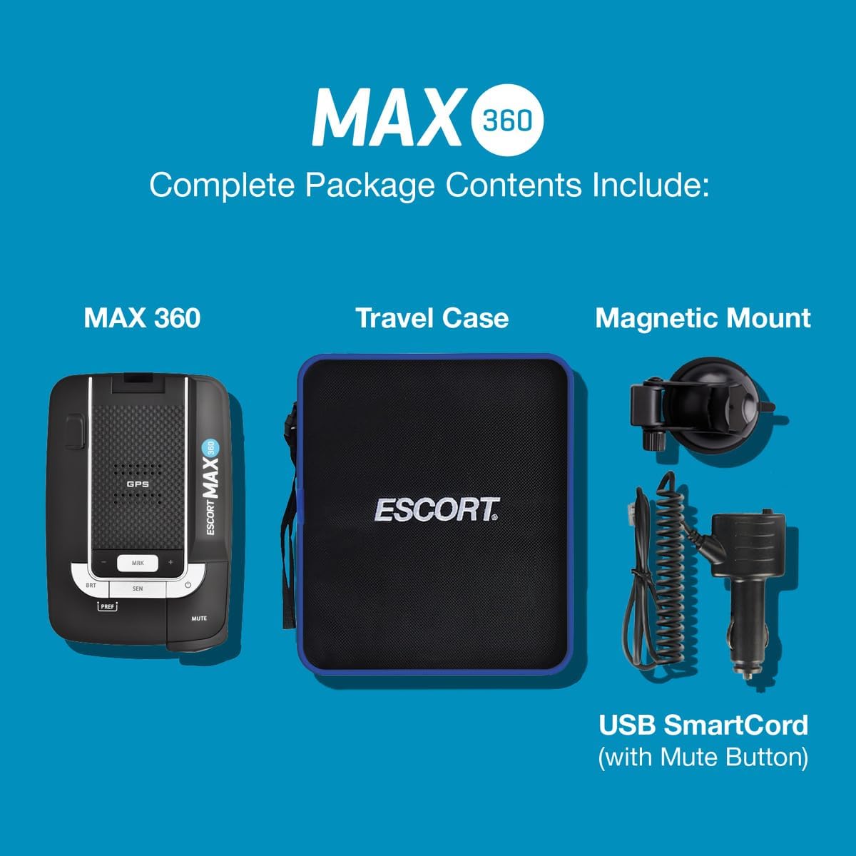 Escort MAX 360 Laser Radar Detector