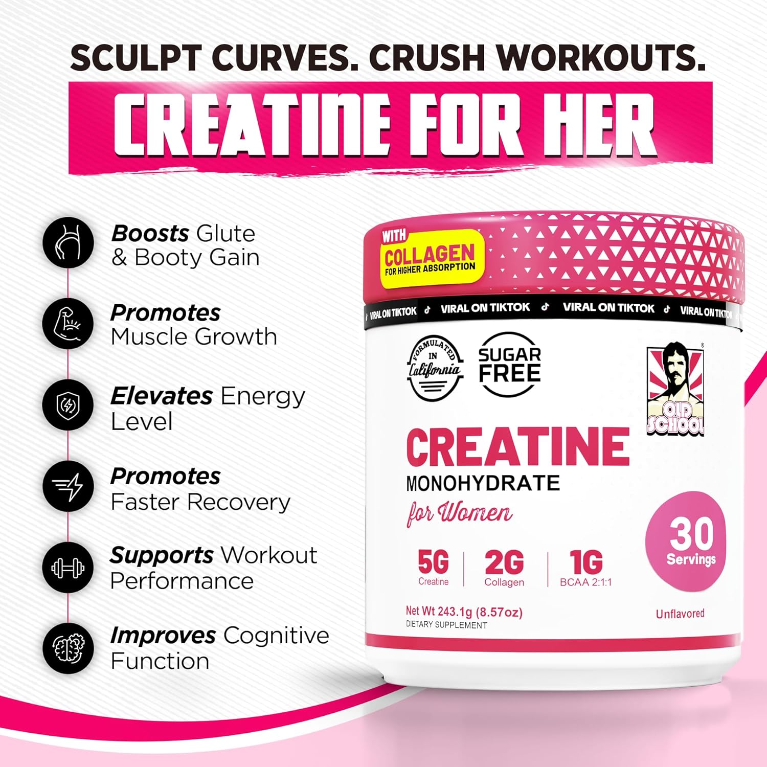 Old School Labs Creatine for Women