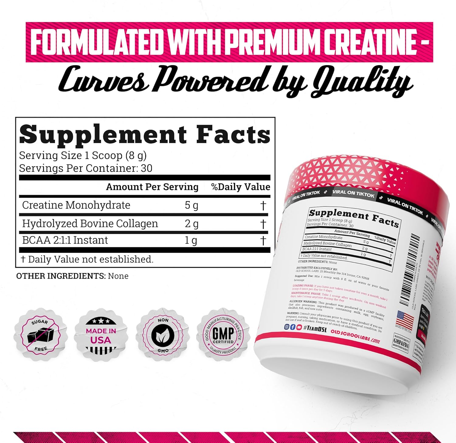 Old School Labs Creatine for Women