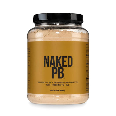 2 LB Powdered Peanut Butter from US Farms ‚Äì Bulk Only 1 Ingredient - Roasted Peanuts Vegan No Additives Preservative Free No Salt No Sugar - 76 Servings - NAKED PB